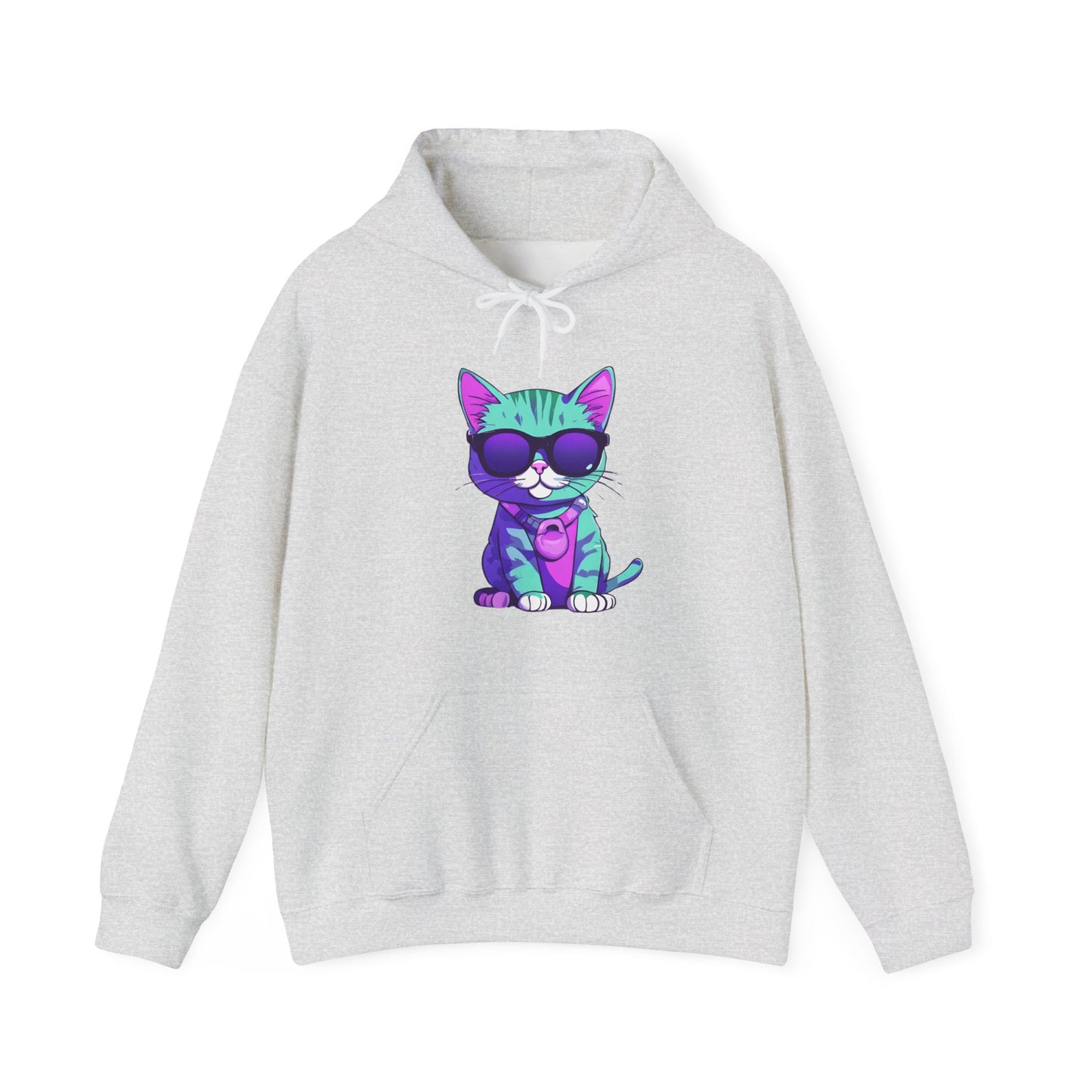 Cute Cat Hoodie Unisex Heavy Blend™