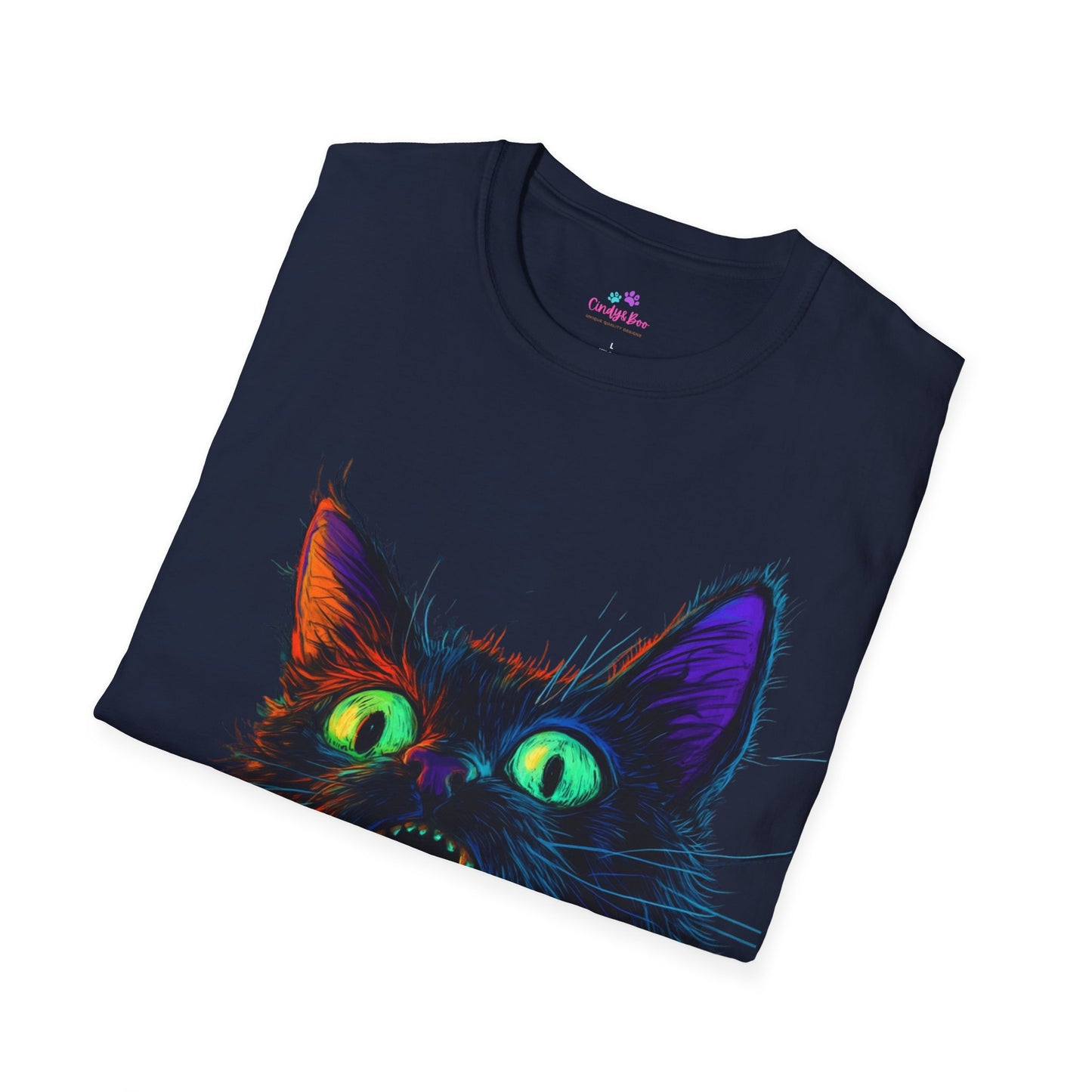 They're Here! Cat Horror T-Shirt, Cat Lover T-Shirt, Horror Fan T-Shirt