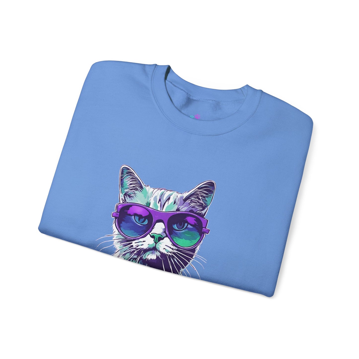 Cat Lover Sweatshirt Unisex Heavy Blend™ Crewneck Sweatshirt, Women's Sweatshirt