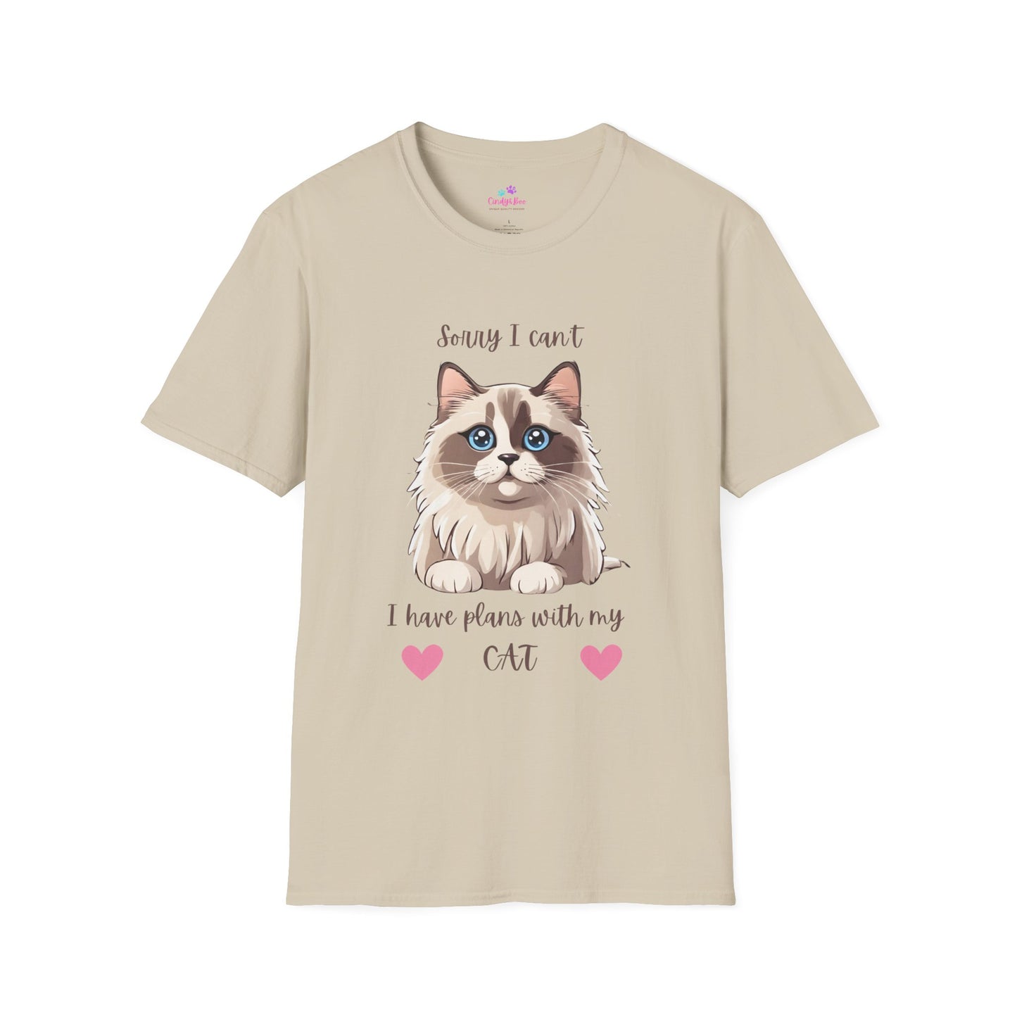 Sorry I can't I have plans with my Cat Women's T- Shirt