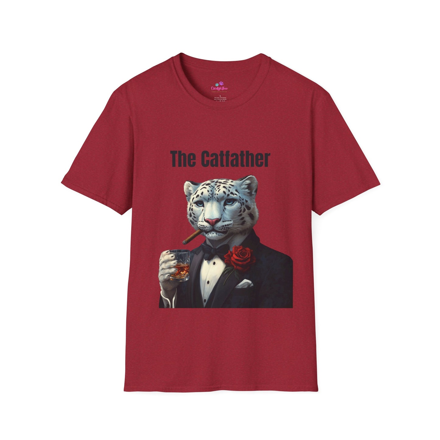 The Catfather T-Shirt, Cat Dad Gift, Cat Father T-Shirt, Gift for Him