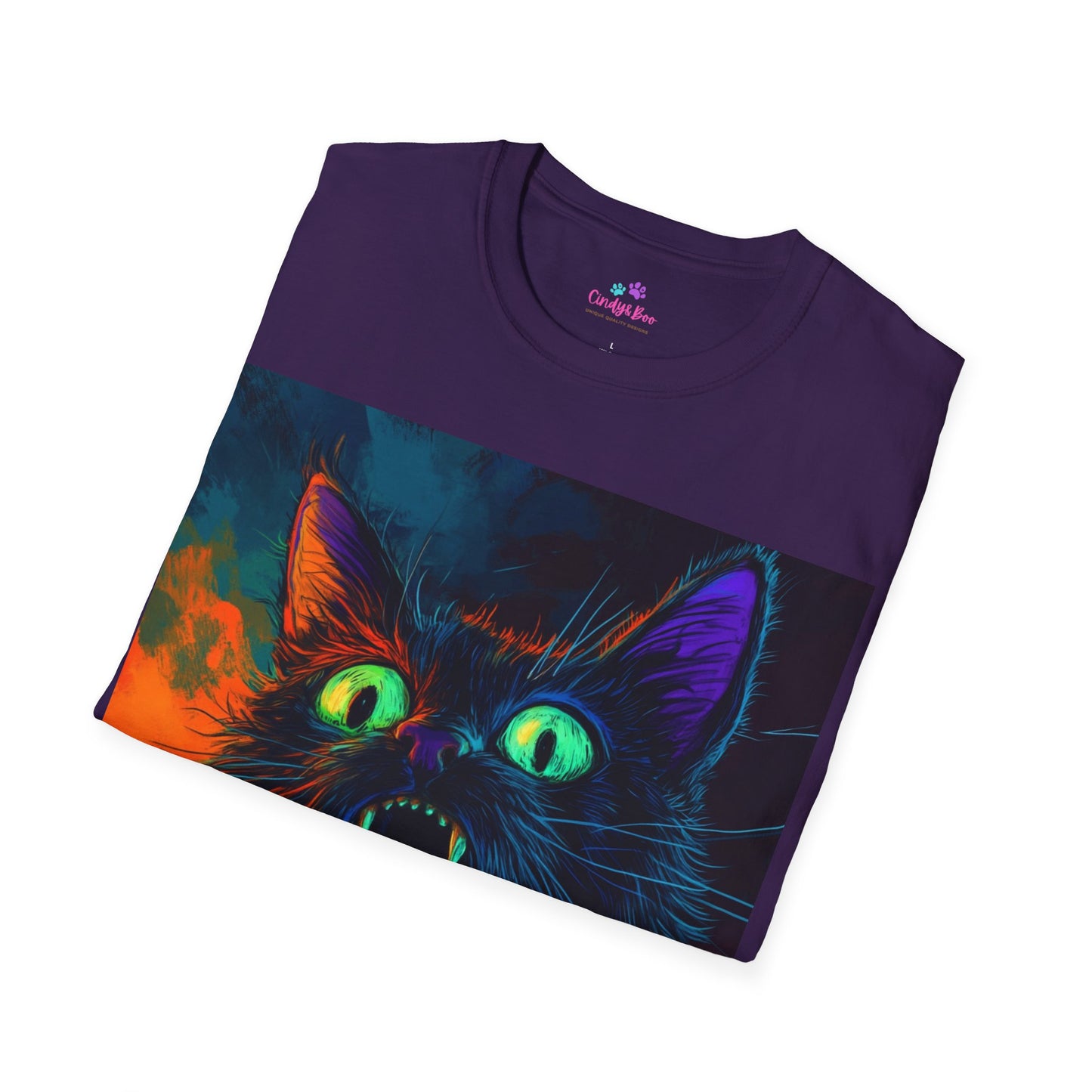 They're Here! Cat Horror T-Shirt, Cat T-Shirt, Horror Film T-Shirt