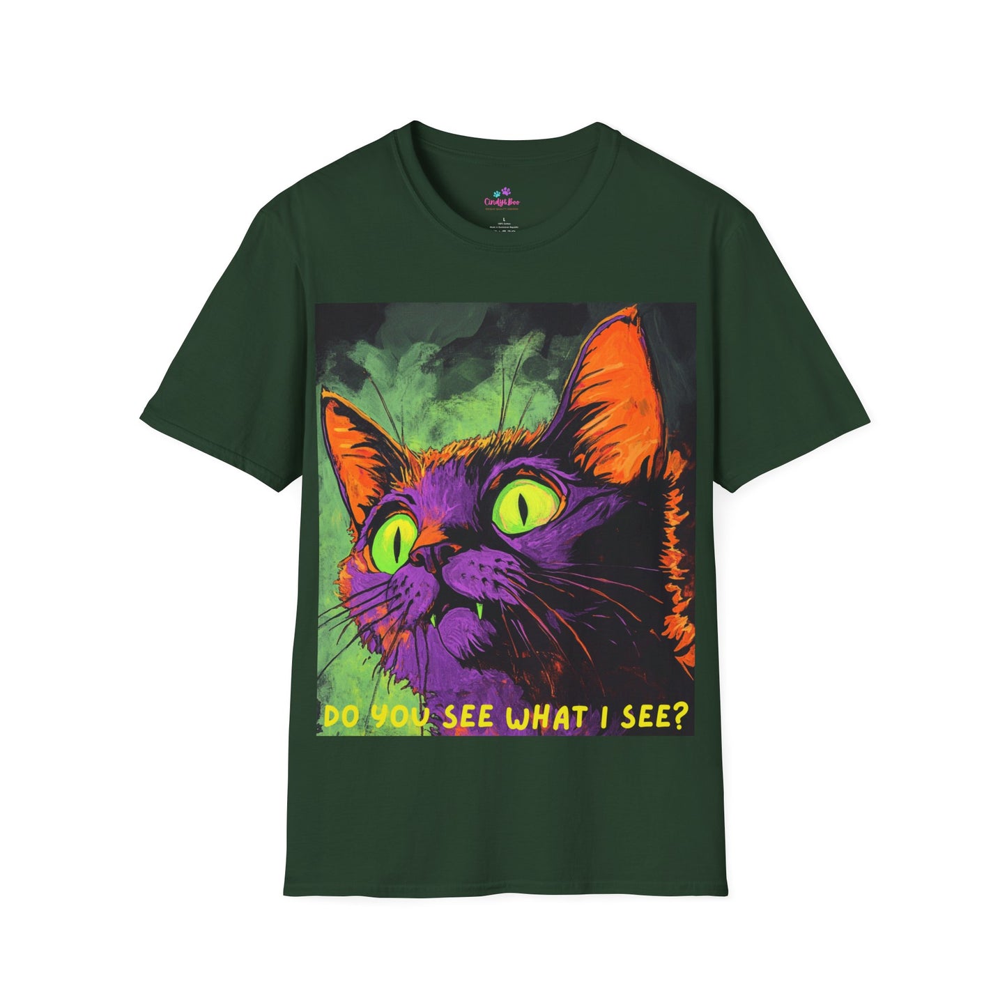 Do you see what I see cat horror T-Shirt, Cat Horror Lover T-Shirt