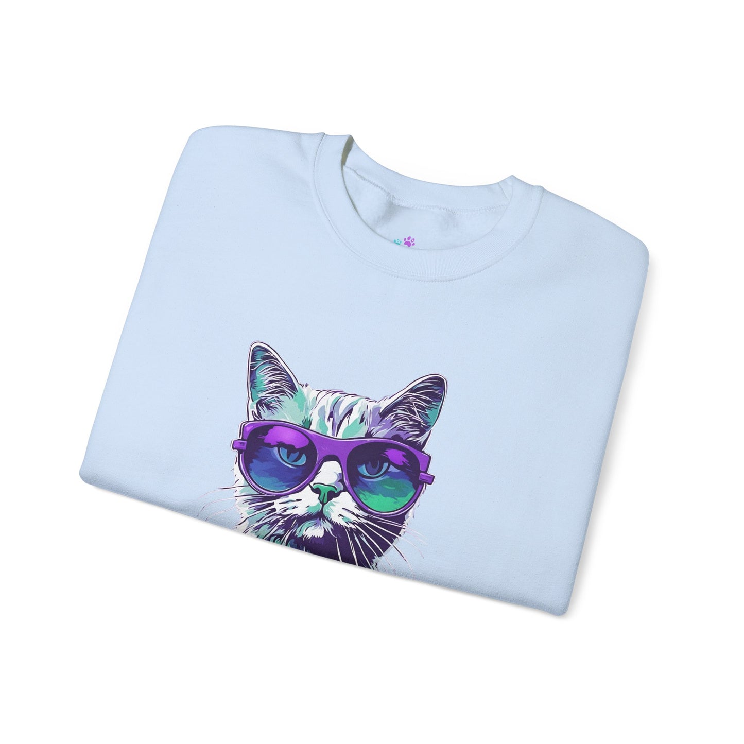 Cat Lover Sweatshirt Unisex Heavy Blend™ Crewneck Sweatshirt, Women's Sweatshirt