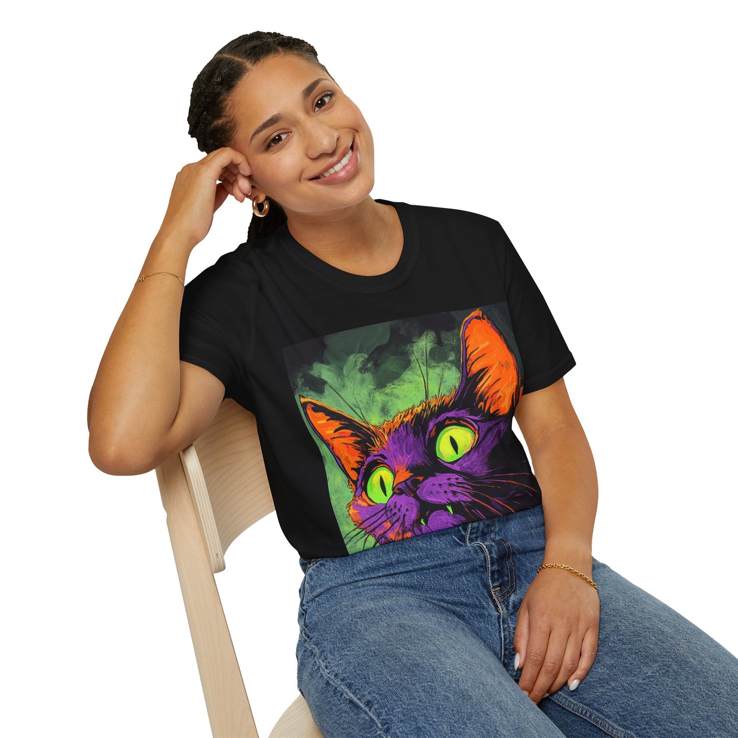 Do you see what I see cat horror T-Shirt, Cat Horror Lover T-Shirt
