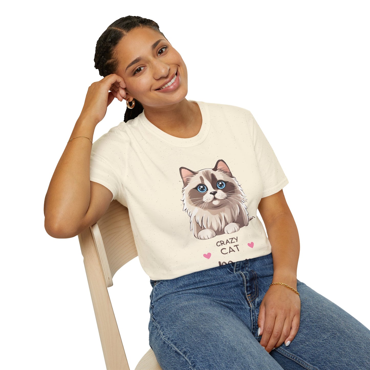 Crazy Cat Mum T-Shirt