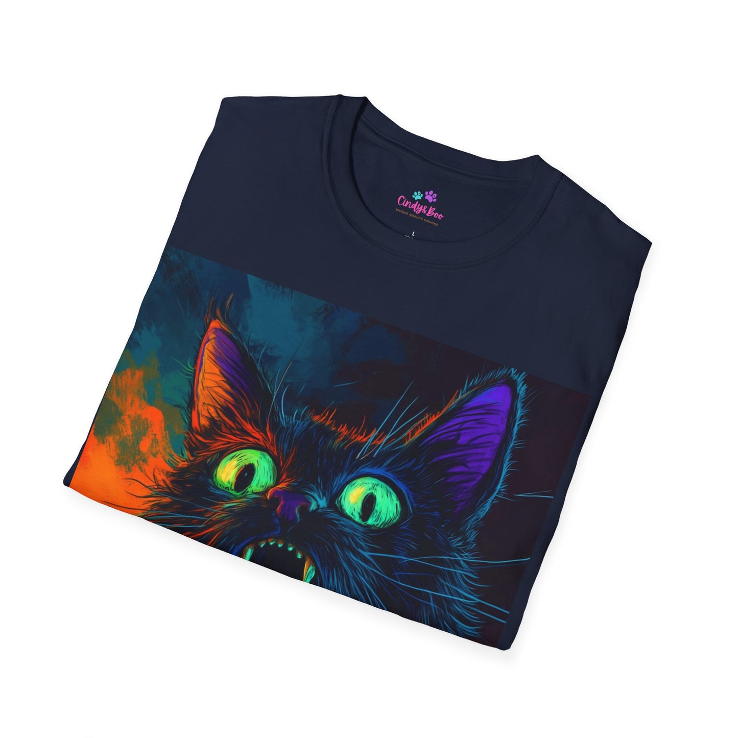 They're Here! Cat Horror T-Shirt, Cat T-Shirt, Horror Film T-Shirt