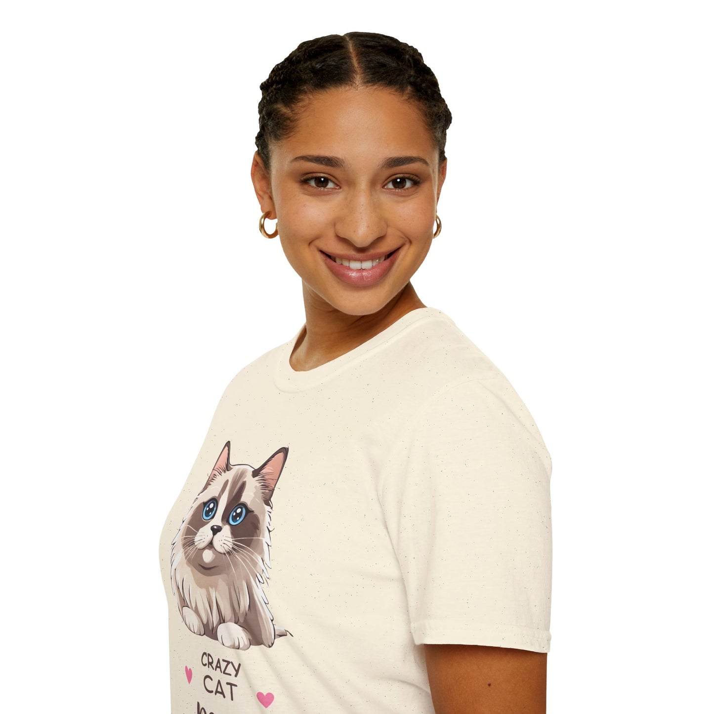 Crazy Cat Mum T-Shirt