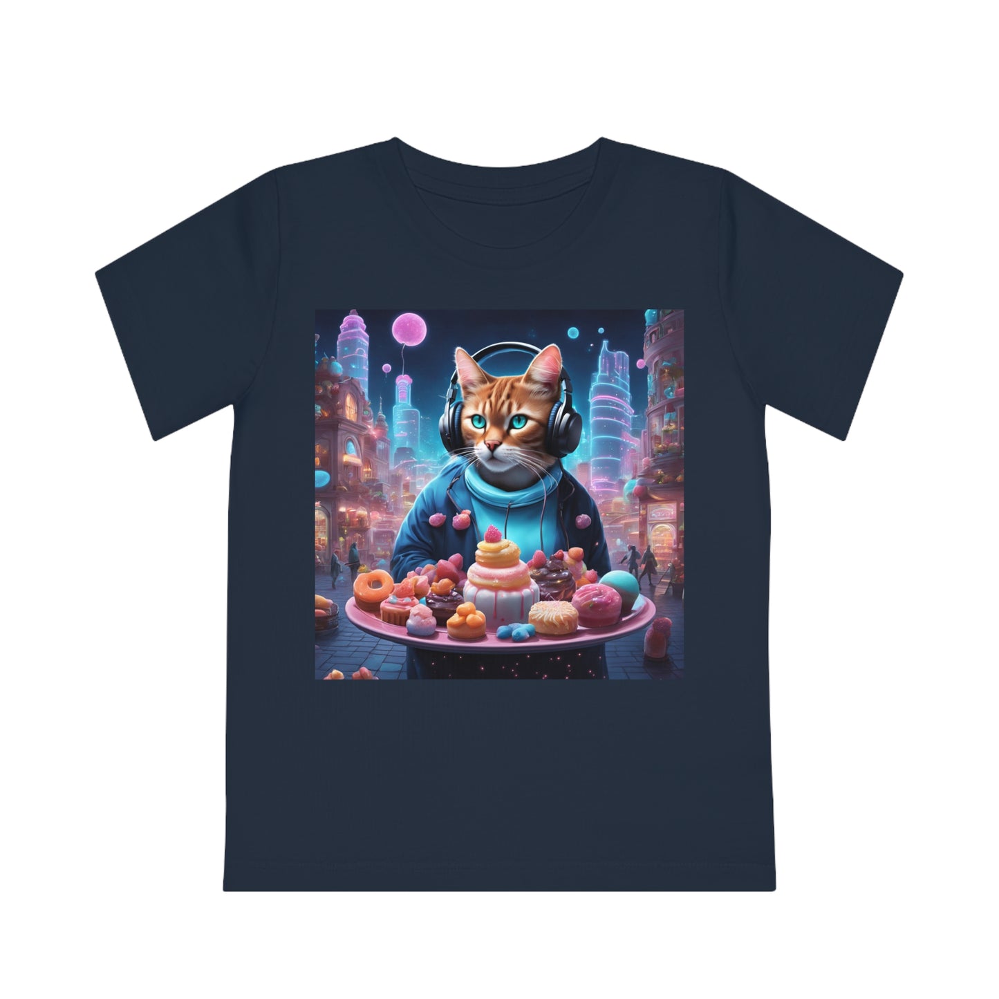 Kids Cat T-Shirt , Cat Lover Shirt, Kids Gift, Gift for Teenager, Gift for Kids, Gift for Her, Gift for Him, Cat Shirt for Kids