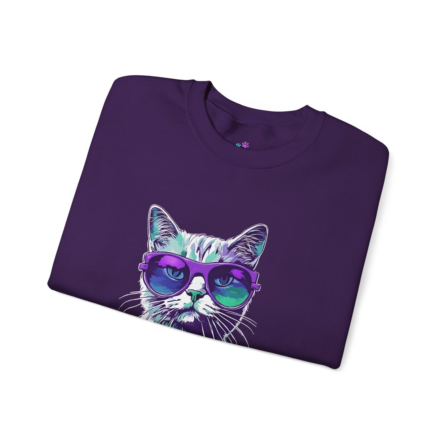 Cat Lover Sweatshirt Unisex Heavy Blend™ Crewneck Sweatshirt, Women's Sweatshirt