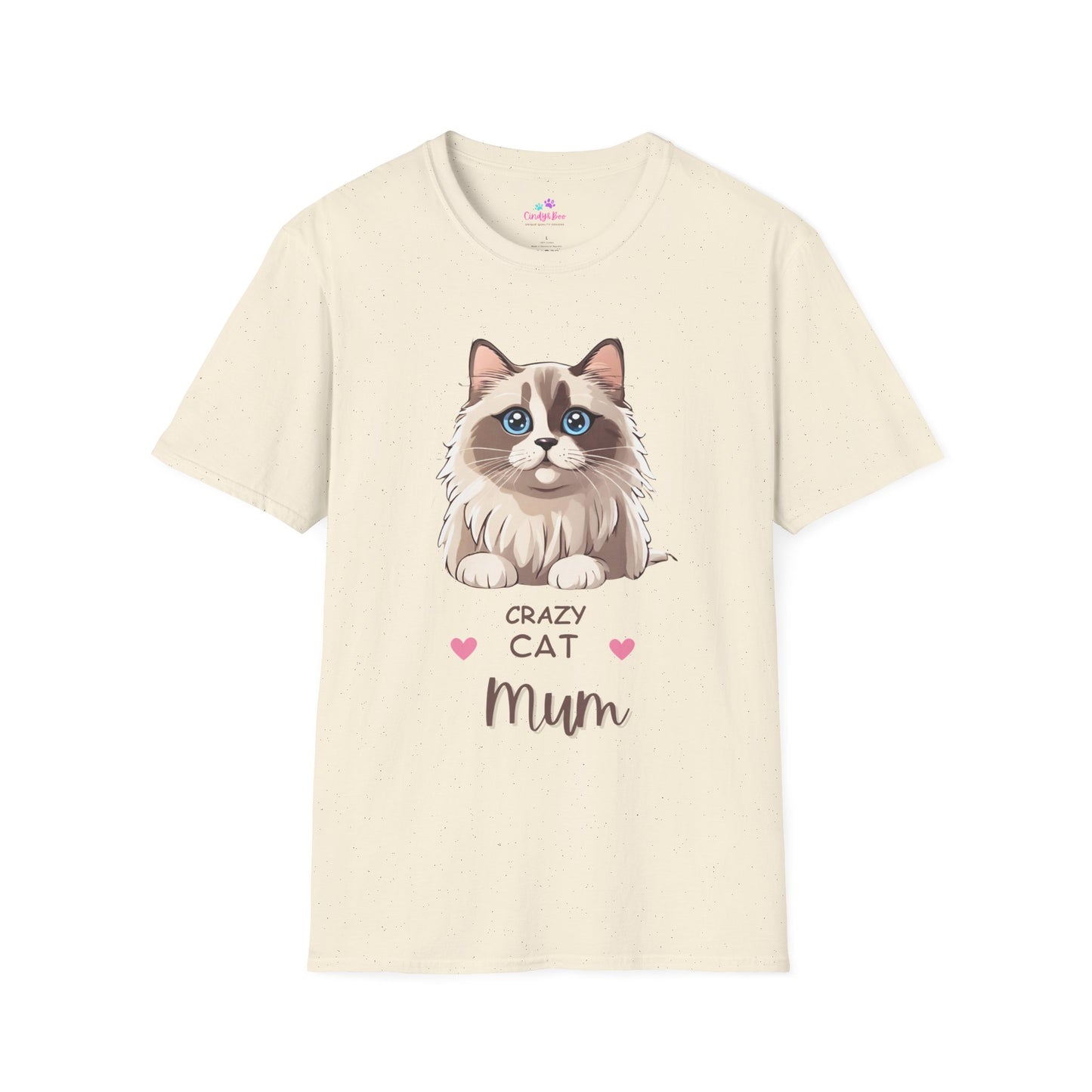 Crazy Cat Mum T-Shirt