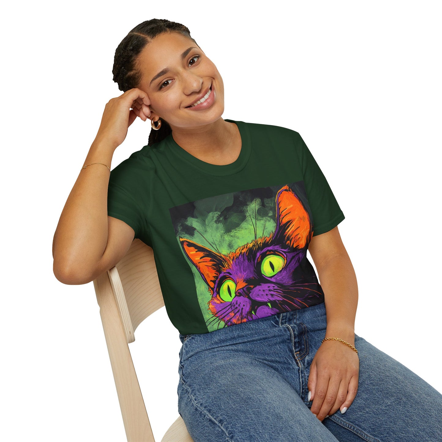 Do you see what I see cat horror T-Shirt, Cat Horror Lover T-Shirt