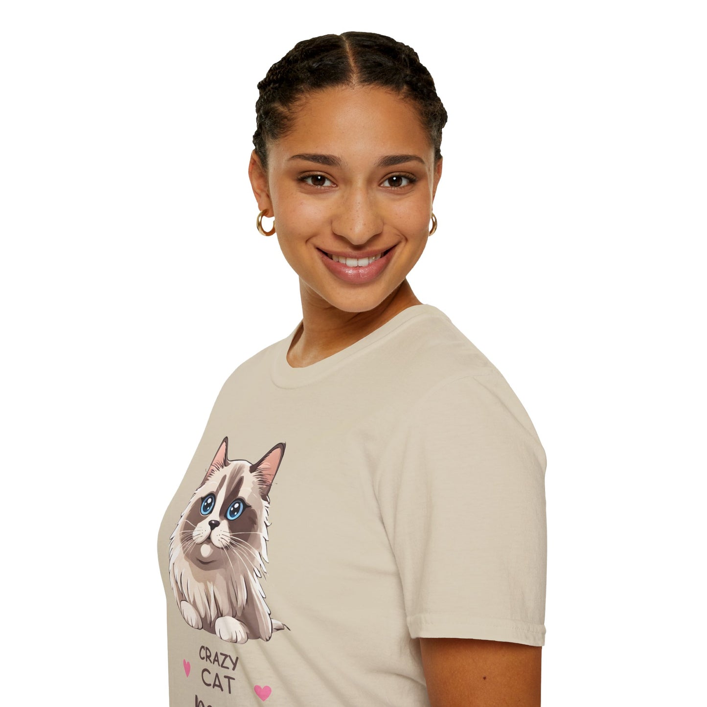 Crazy Cat Mum T-Shirt