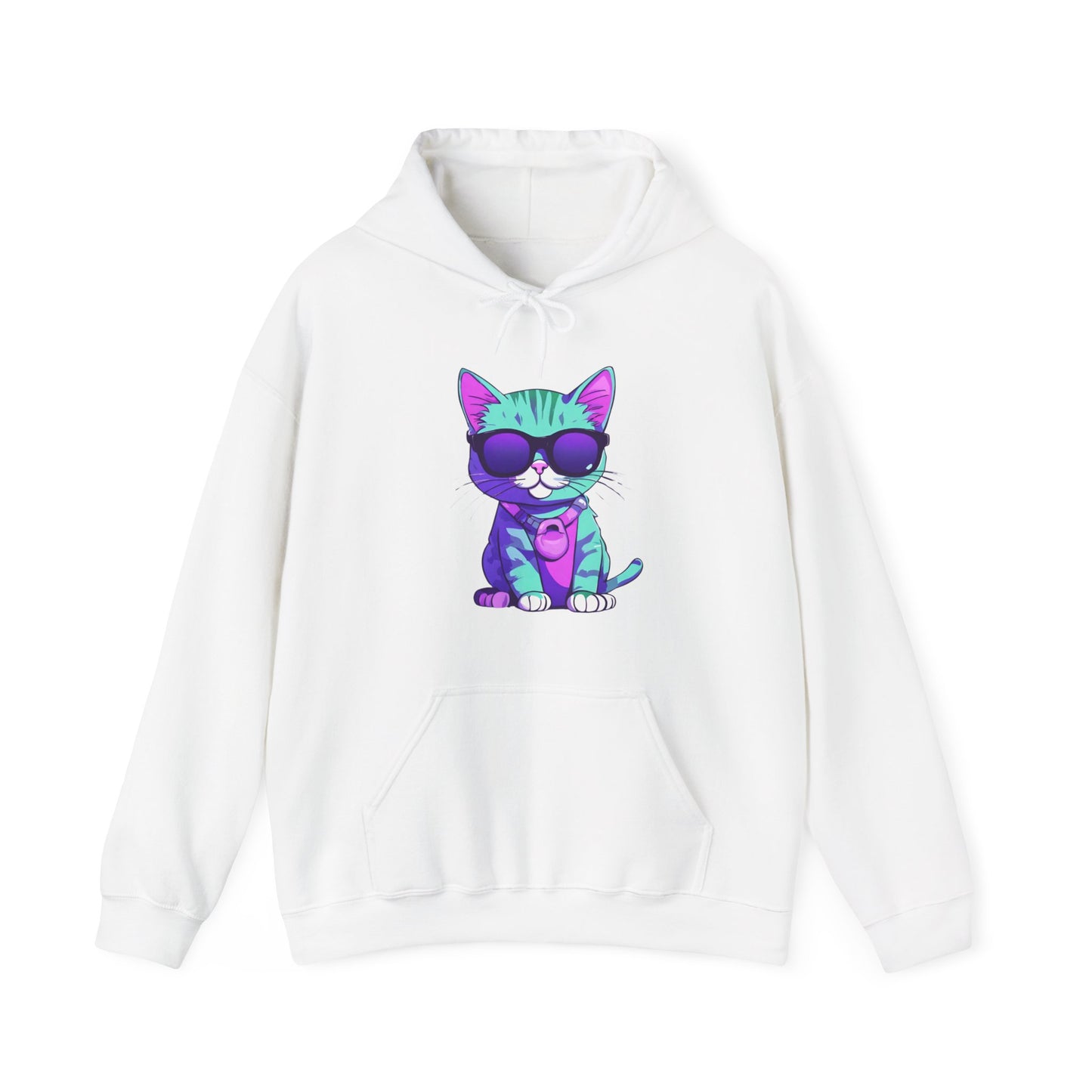 Cute Cat Hoodie Unisex Heavy Blend™
