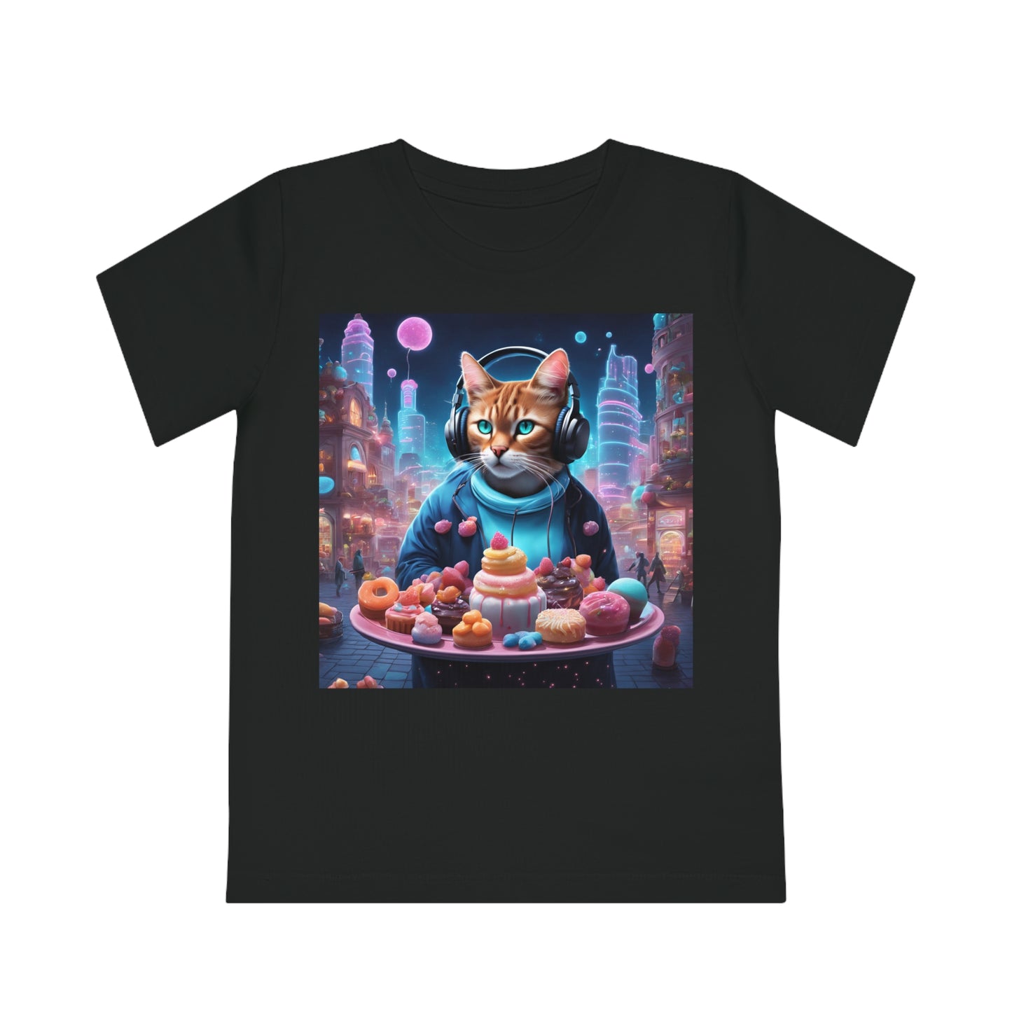Kids Cat T-Shirt , Cat Lover Shirt, Kids Gift, Gift for Teenager, Gift for Kids, Gift for Her, Gift for Him, Cat Shirt for Kids