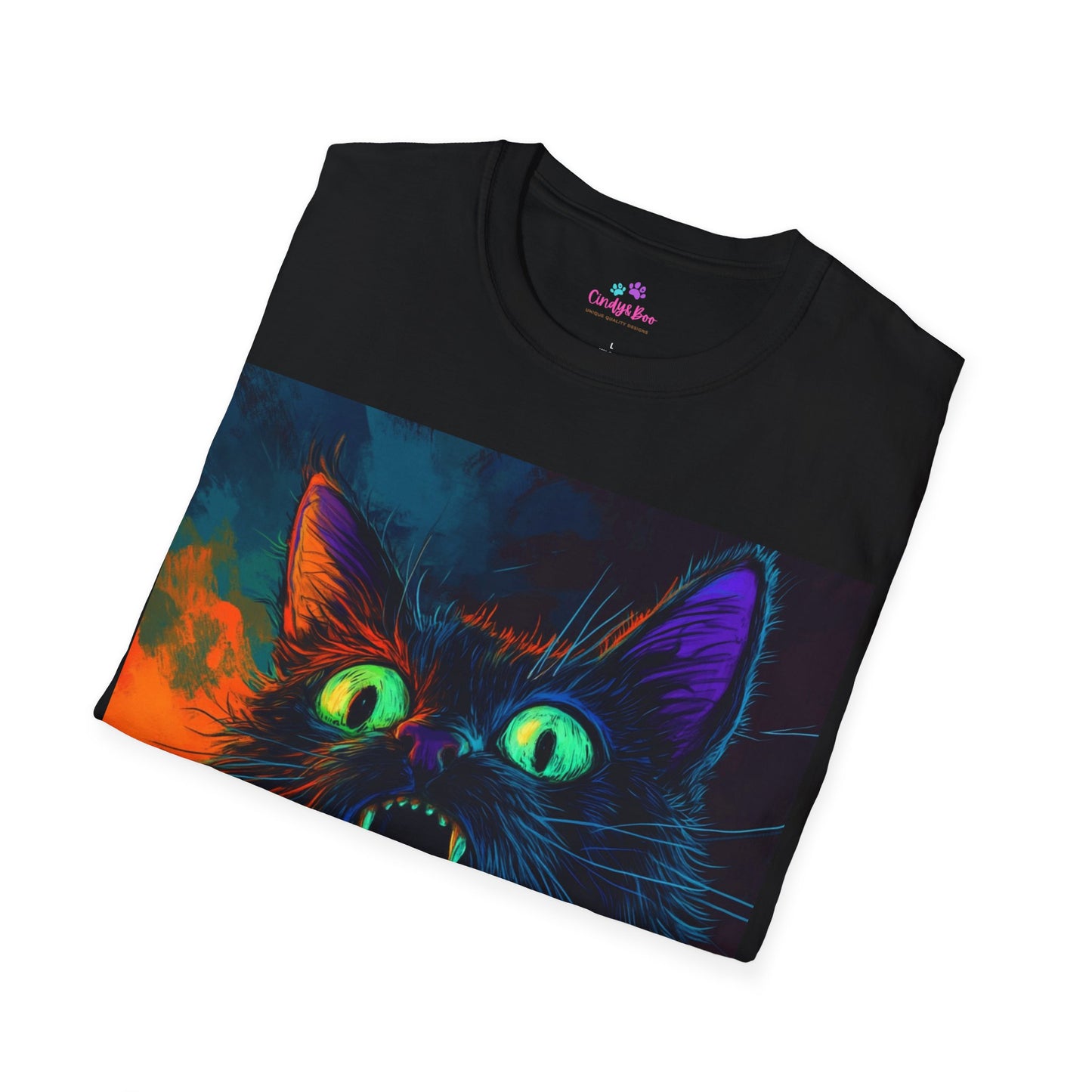 They're Here! Cat Horror T-Shirt, Cat T-Shirt, Horror Film T-Shirt