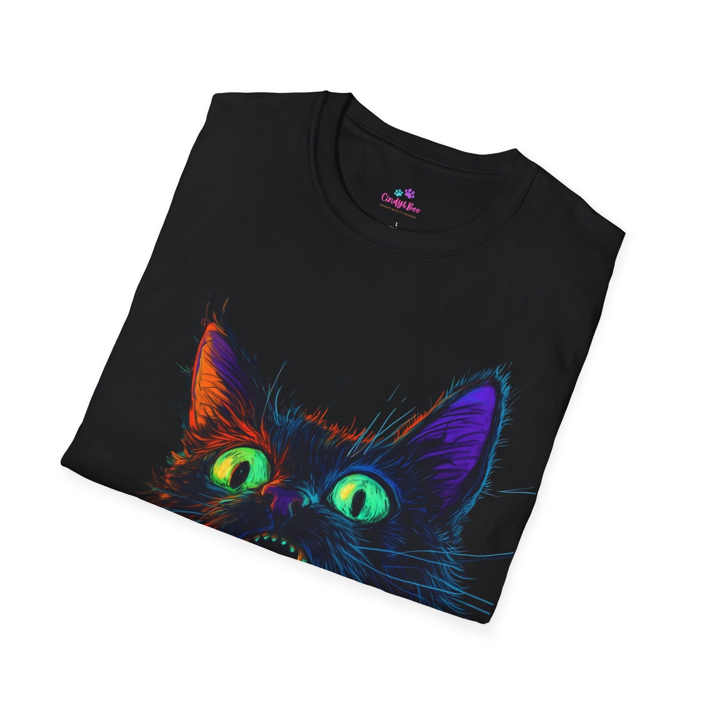 They're Here! Cat Horror T-Shirt, Cat Lover T-Shirt, Horror Fan T-Shirt