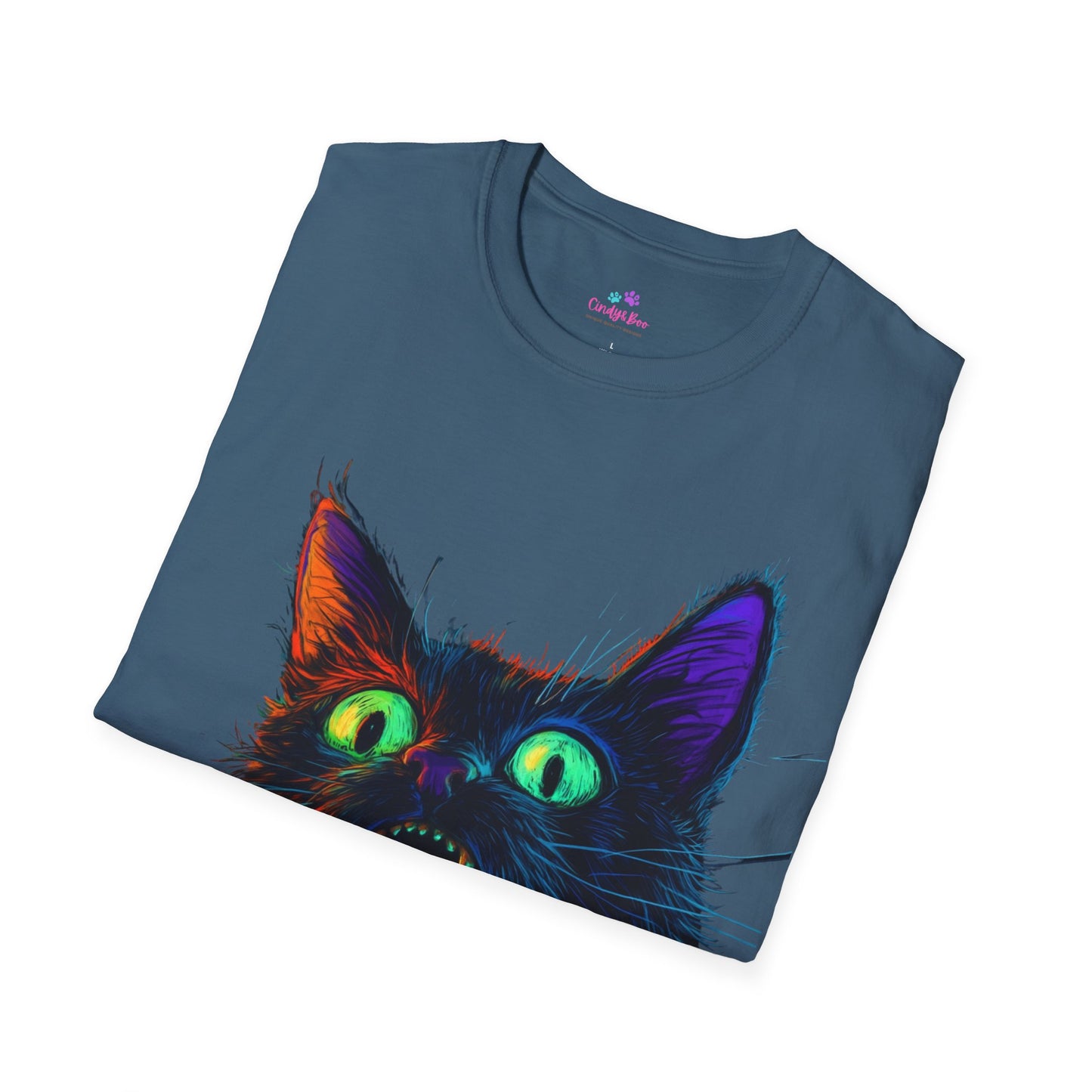 They're Here! Cat Horror T-Shirt, Cat Lover T-Shirt, Horror Fan T-Shirt