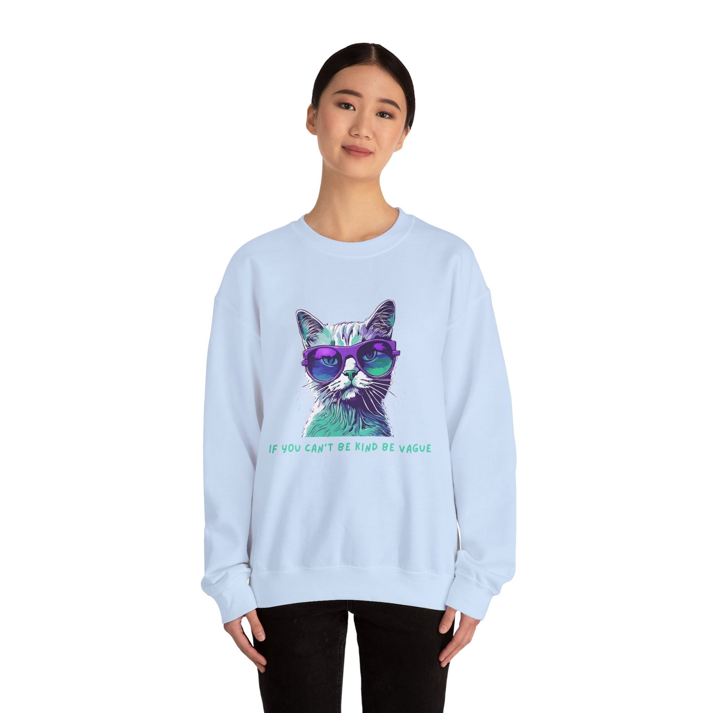 Cat Lover Sweatshirt Unisex Heavy Blend™ Crewneck Sweatshirt, Women's Sweatshirt