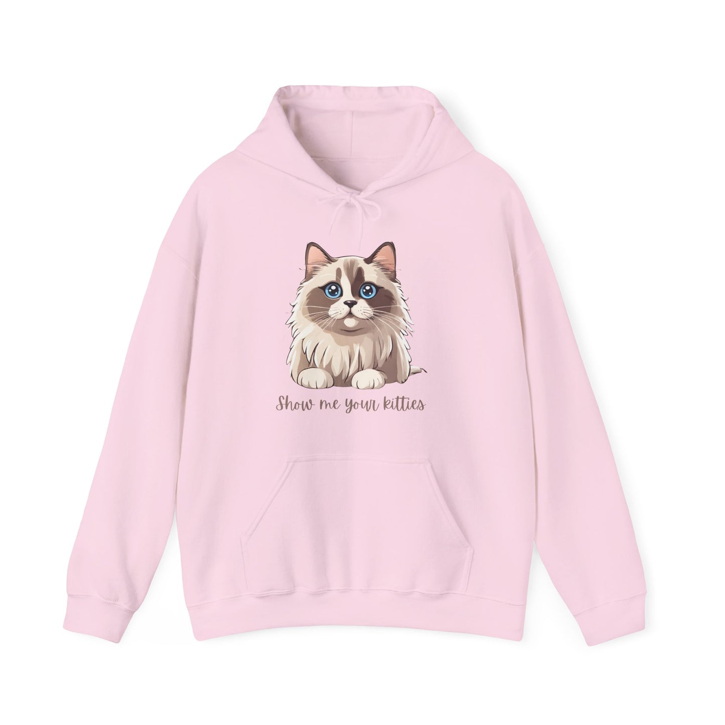 Women's Hoodie Ragdoll Show me Your Kitties Unisex Heavy Blend™ Hooded Sweatshirt