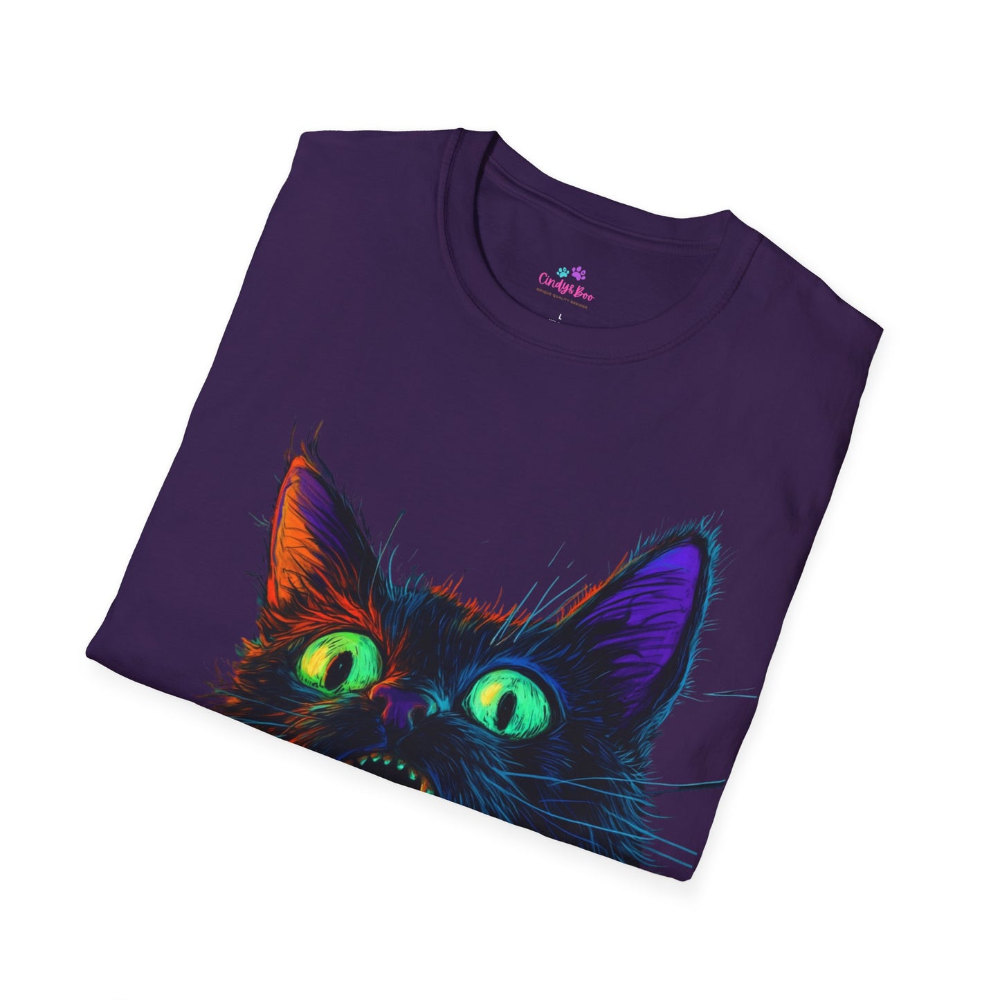 They're Here! Cat Horror T-Shirt, Cat Lover T-Shirt, Horror Fan T-Shirt