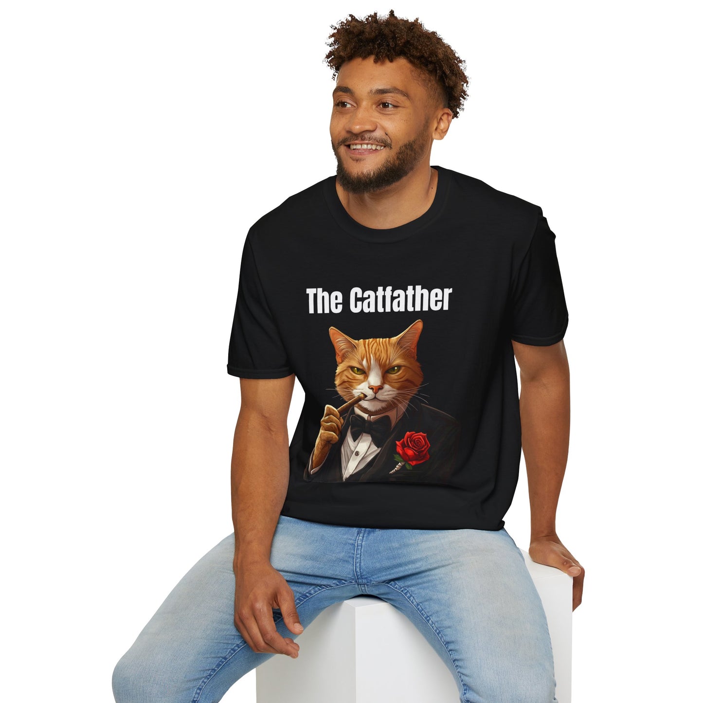 The Catfather T-Shirt, CatFather T-Shirt, Cat father Tee, The Cat Father Tshirt, Cat Dad Gift, Gift for Him
