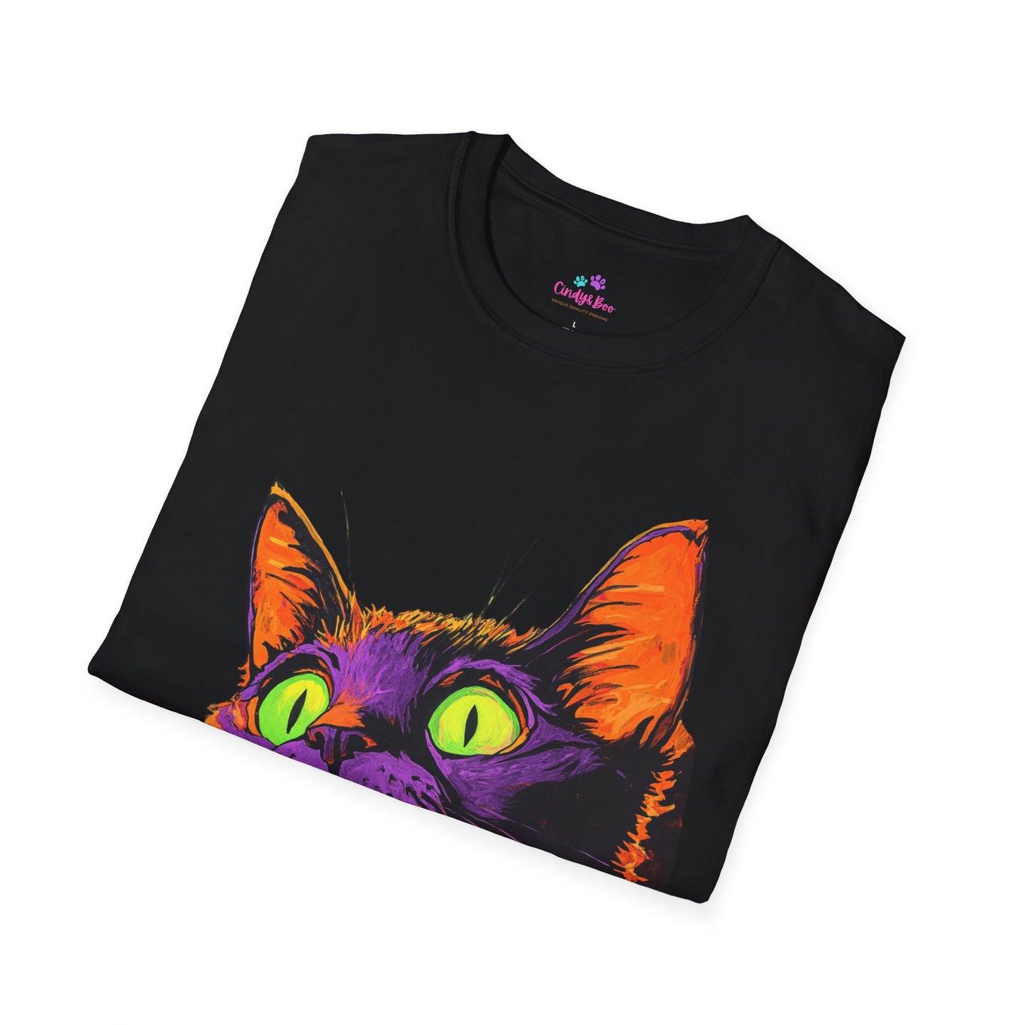 Do you see what I see? Cat Horror T-Shirt, Cat Lover T-Shirt, Horror Fan T-Shirt