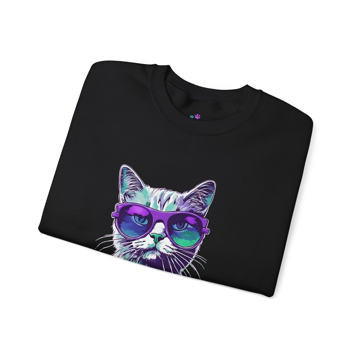 Cat Lover Sweatshirt Unisex Heavy Blend™ Crewneck Sweatshirt, Women's Sweatshirt