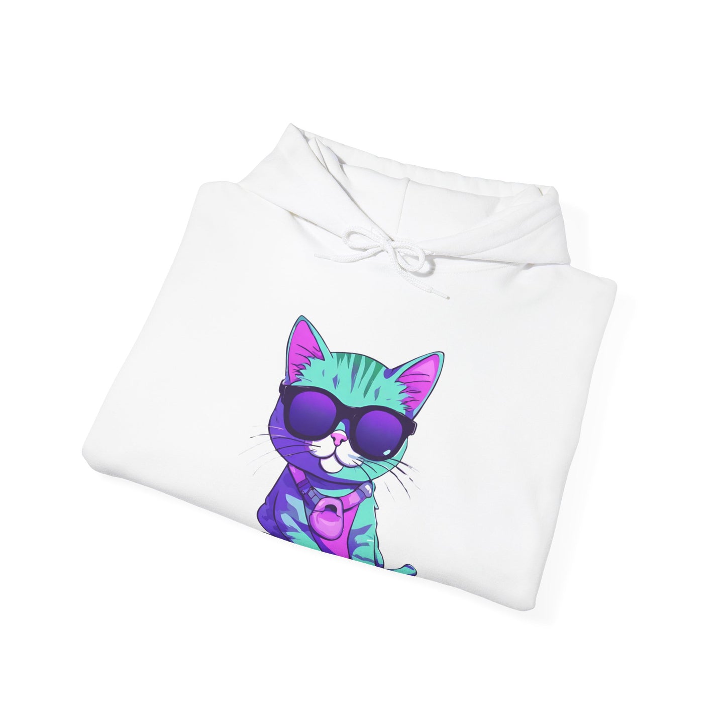 Cute Cat Hoodie Unisex Heavy Blend™