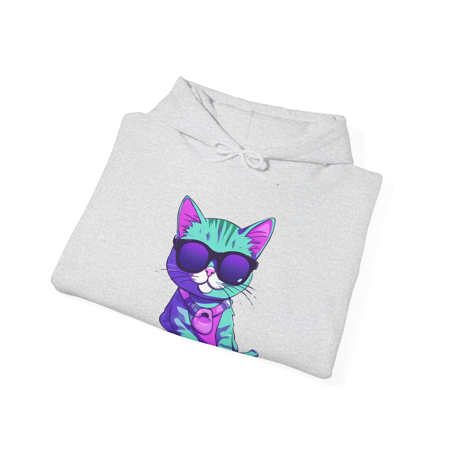 Cute Cat Hoodie Unisex Heavy Blend™
