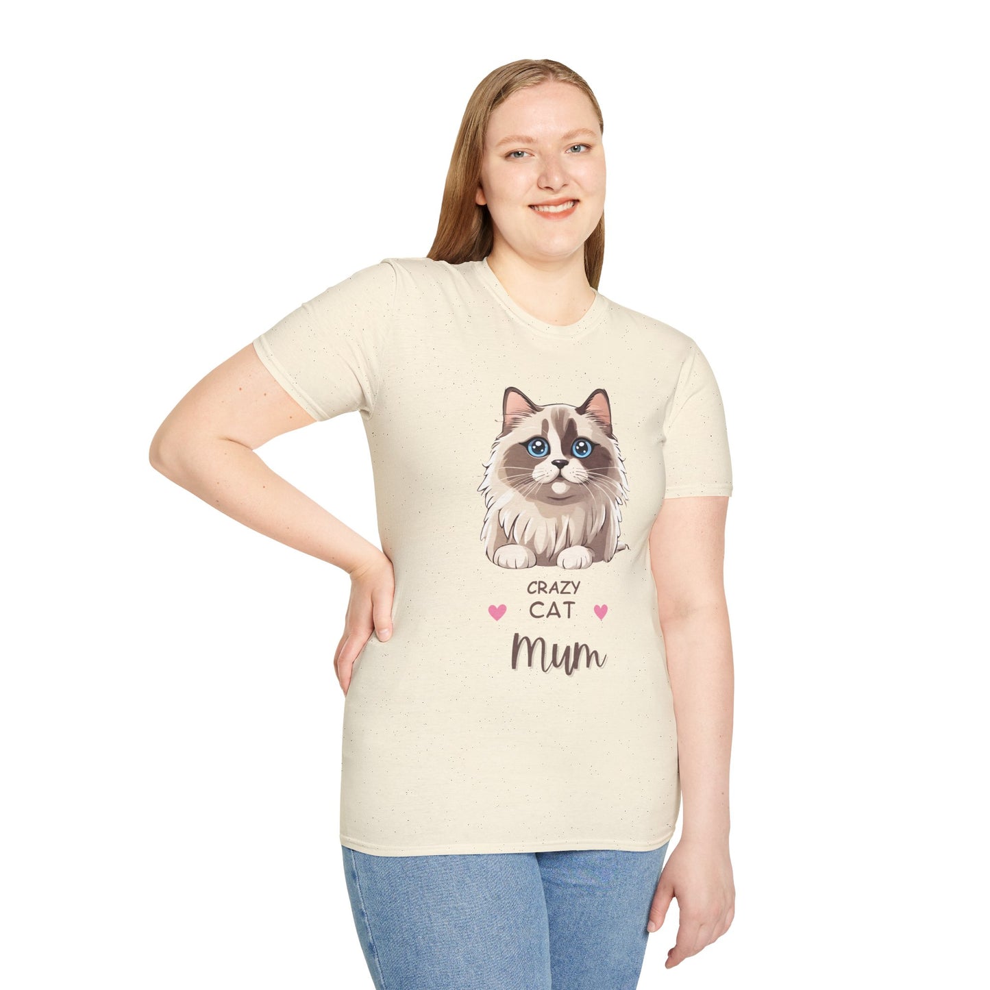 Crazy Cat Mum T-Shirt