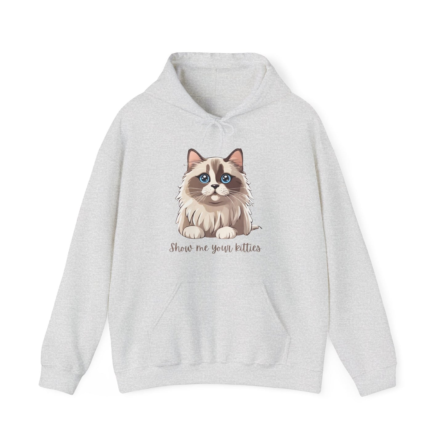 Women's Hoodie Ragdoll Show me Your Kitties Unisex Heavy Blend™ Hooded Sweatshirt