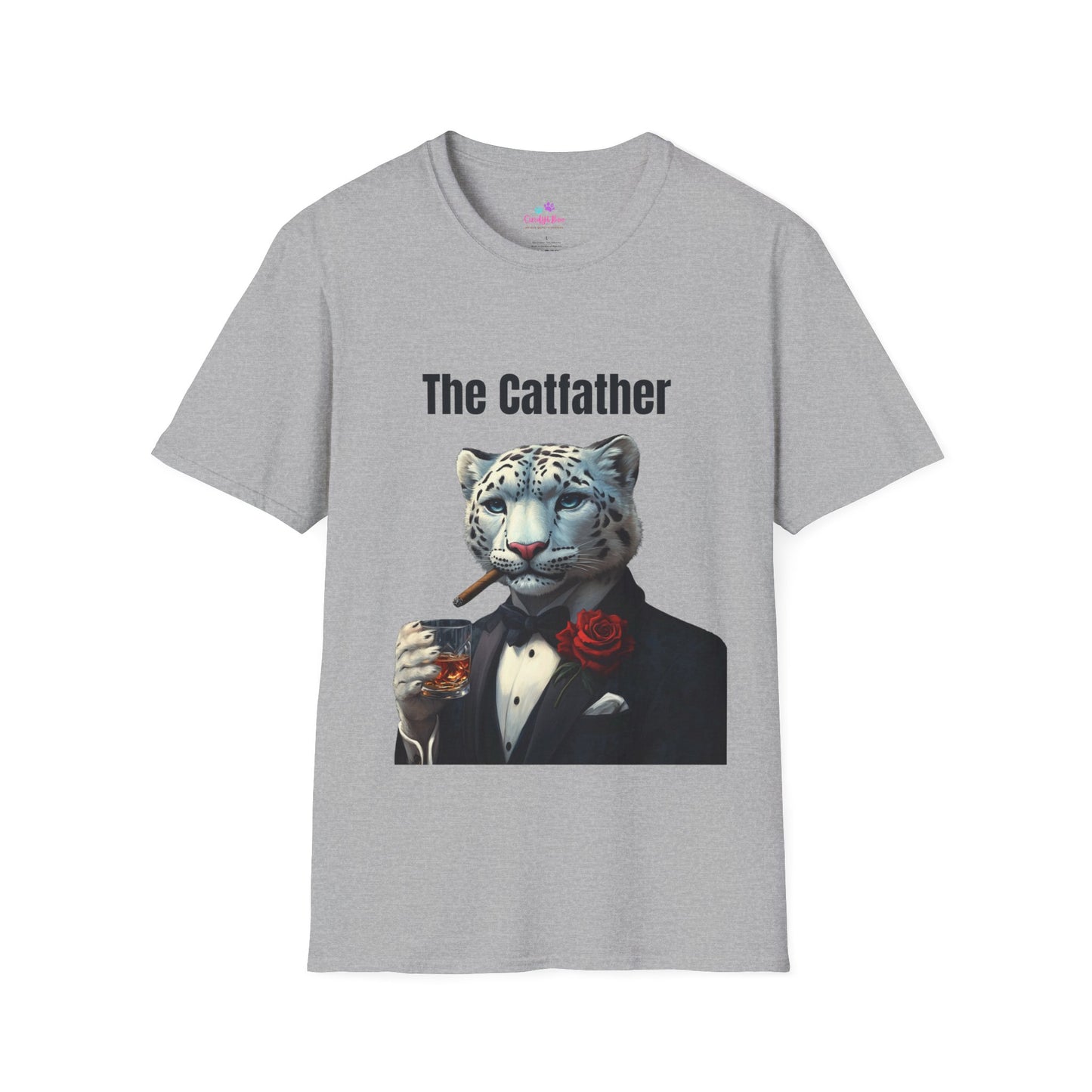The Catfather T-Shirt, Cat Dad Gift, Cat Father T-Shirt, Gift for Him