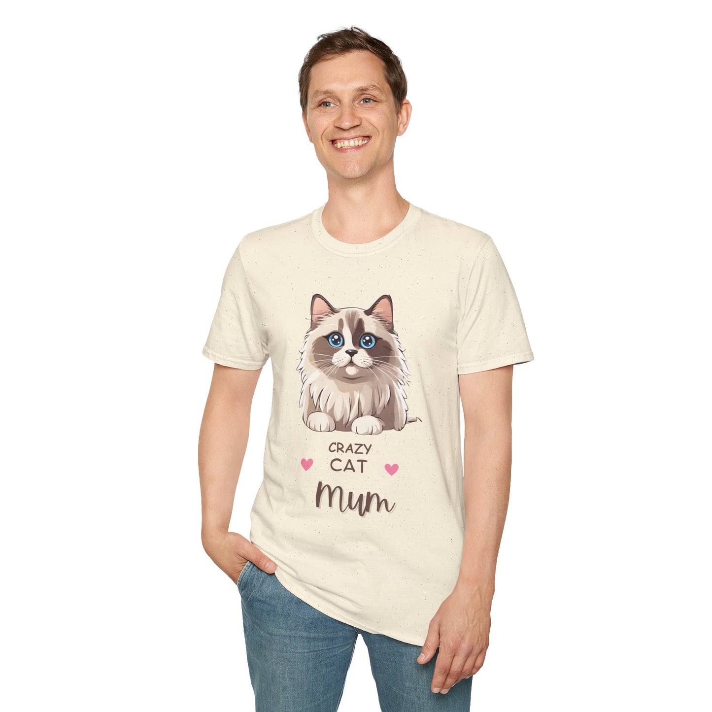 Crazy Cat Mum T-Shirt