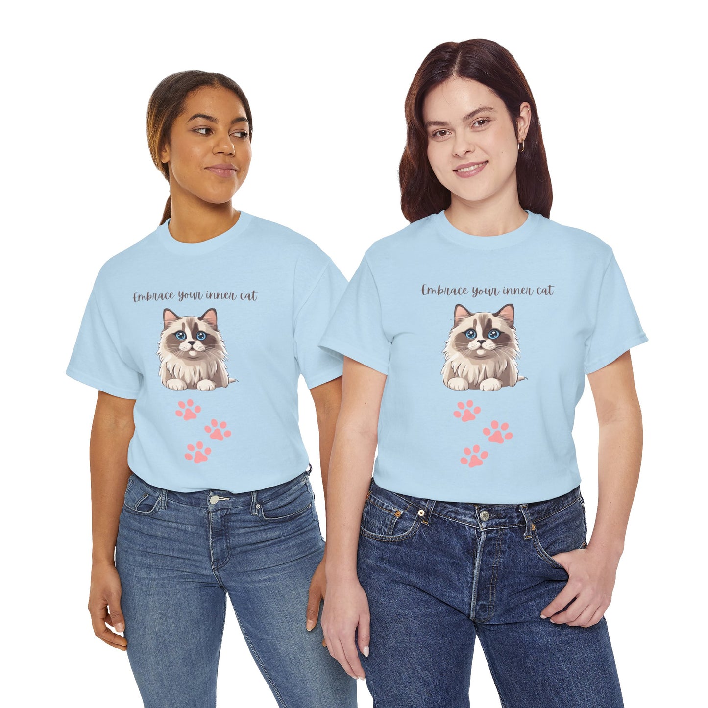 Ragdoll Cat T-Shirt Embrace Your Inner Cat Unisex Jersey Short Sleeve