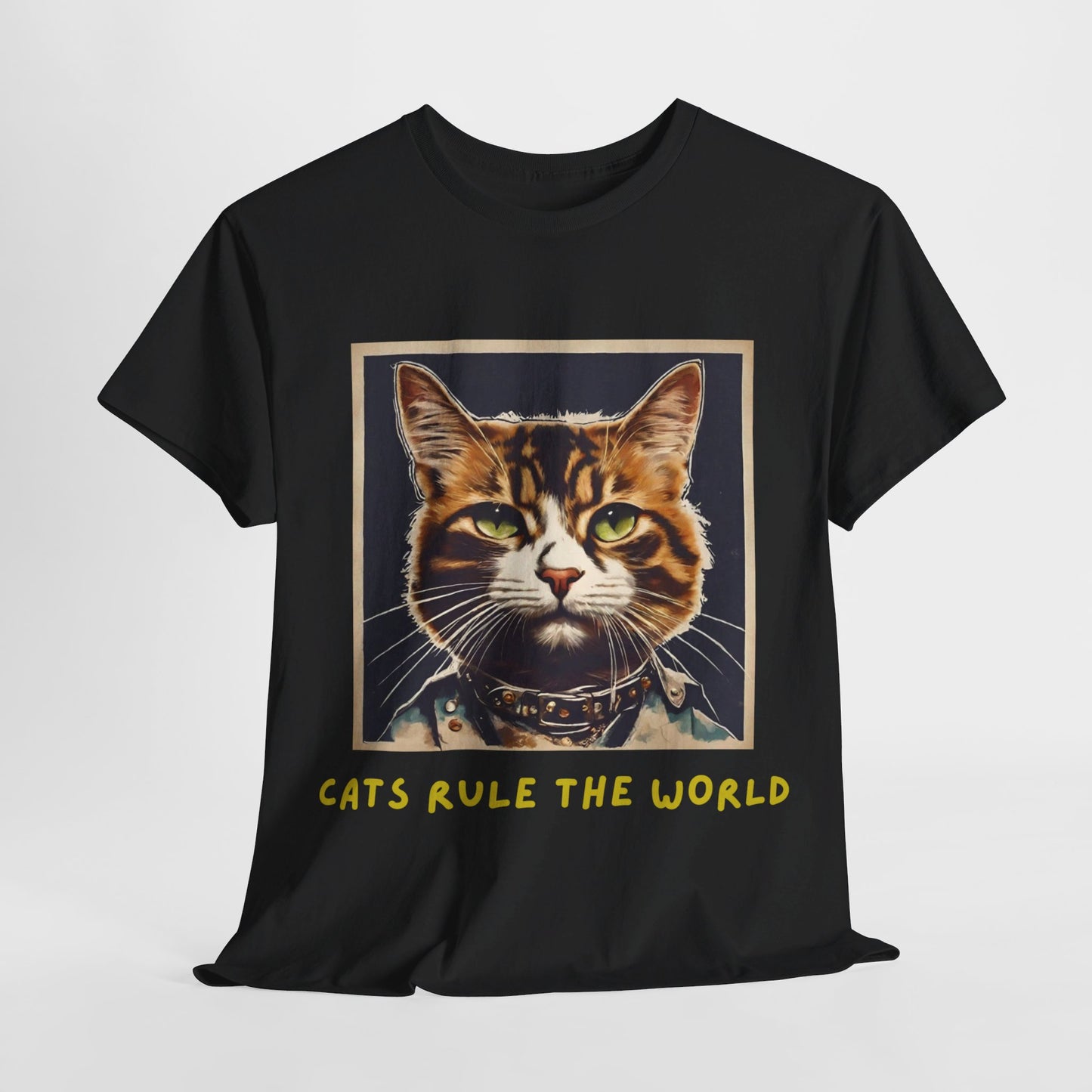 Cats Rule the World Unisex Jersey Short Sleeve Tee