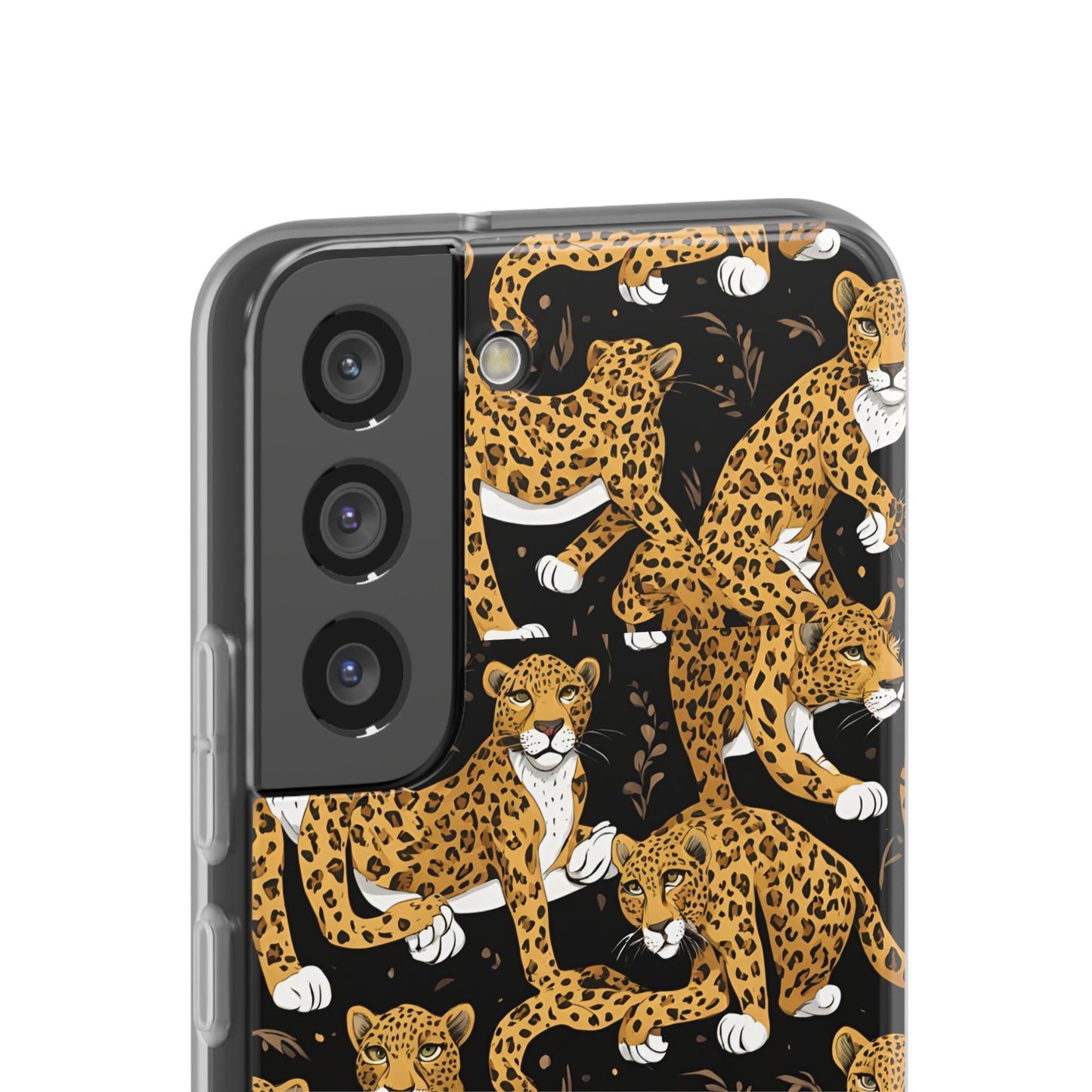 Leopard Phone Case, iPhone 15 14 13 , Samsung Galaxy Pixel Protective Case,Cat Lover Gift, Cat Lover Phone Case.Gift for Her, Gift for Mom