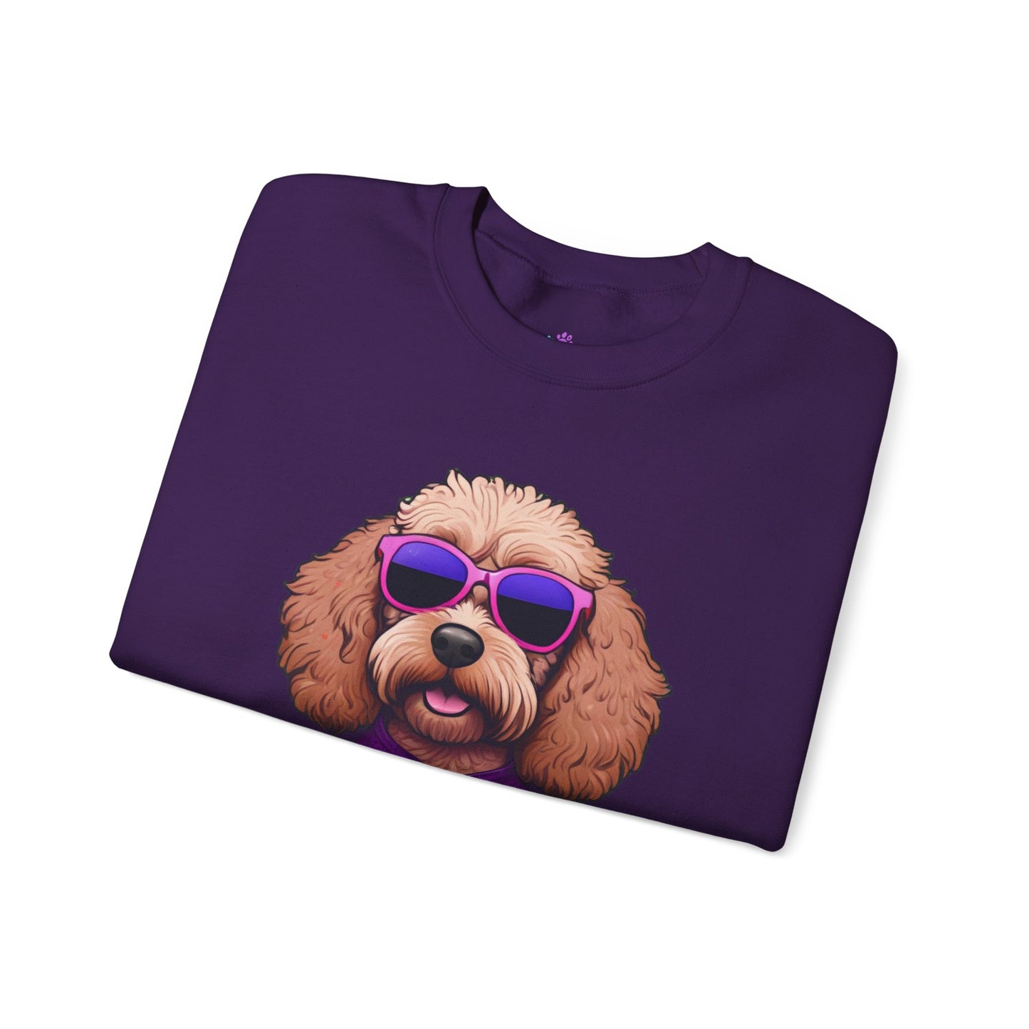 Dog Sweatshirt Cute Cockapoo Dog Lover Unisex Heavy Blend™ Crewneck Sweatshirt