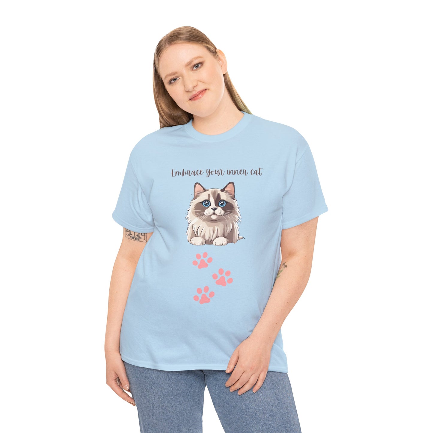 Ragdoll Cat T-Shirt Embrace Your Inner Cat Unisex Jersey Short Sleeve