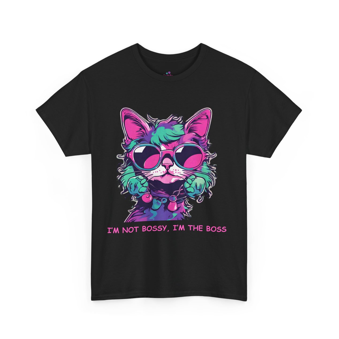 Cat T-Shirt, I'm not Bossy , I'm the Boss Unisex Jersey Short Sleeve Cat T-Shirt