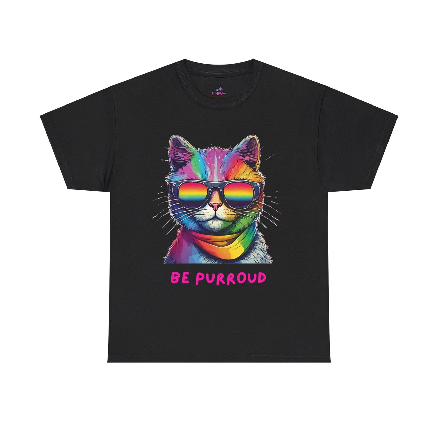 Pride Cat Be Purroud Unisex Jersey Short Sleeve Tee