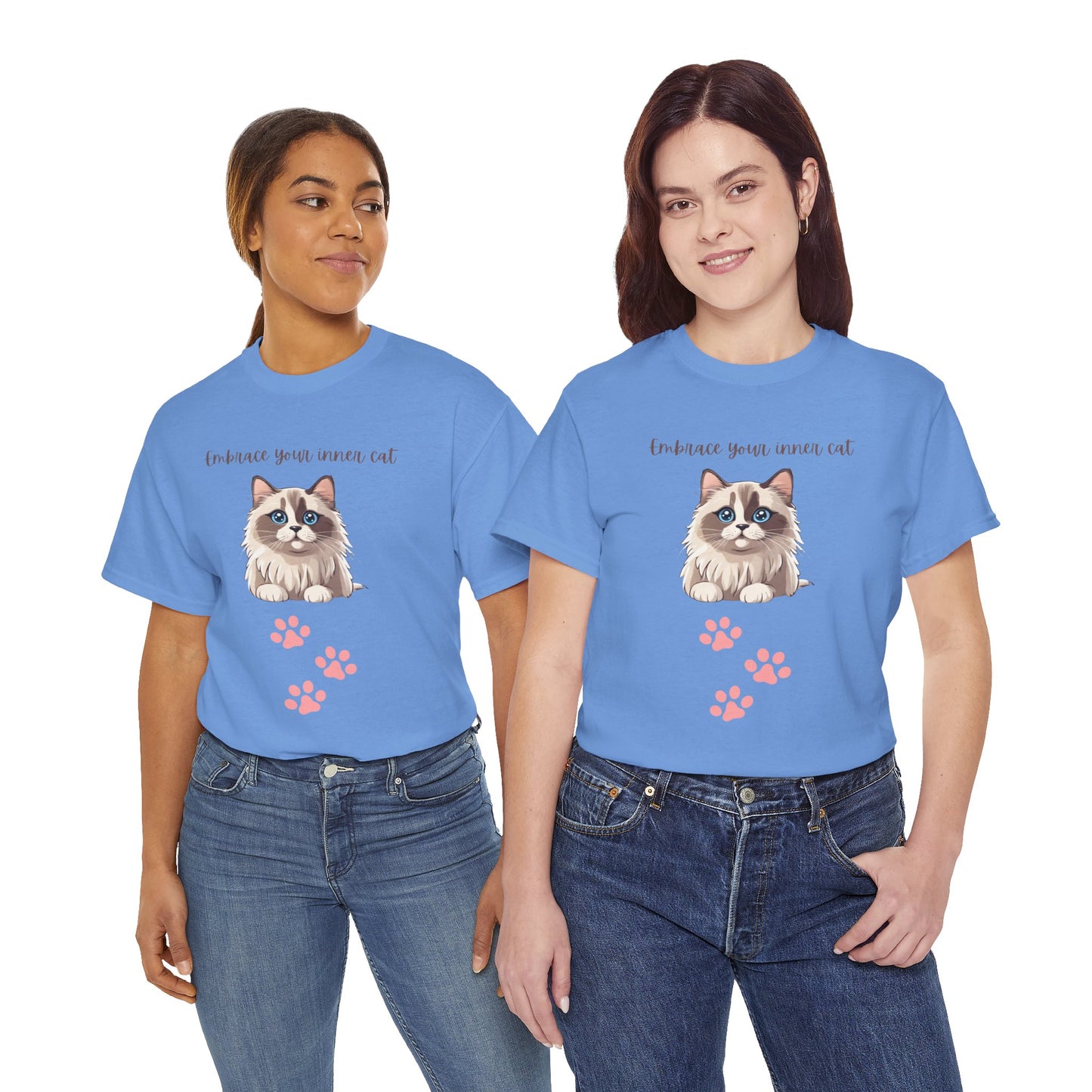 Ragdoll Cat T-Shirt Embrace Your Inner Cat Unisex Jersey Short Sleeve