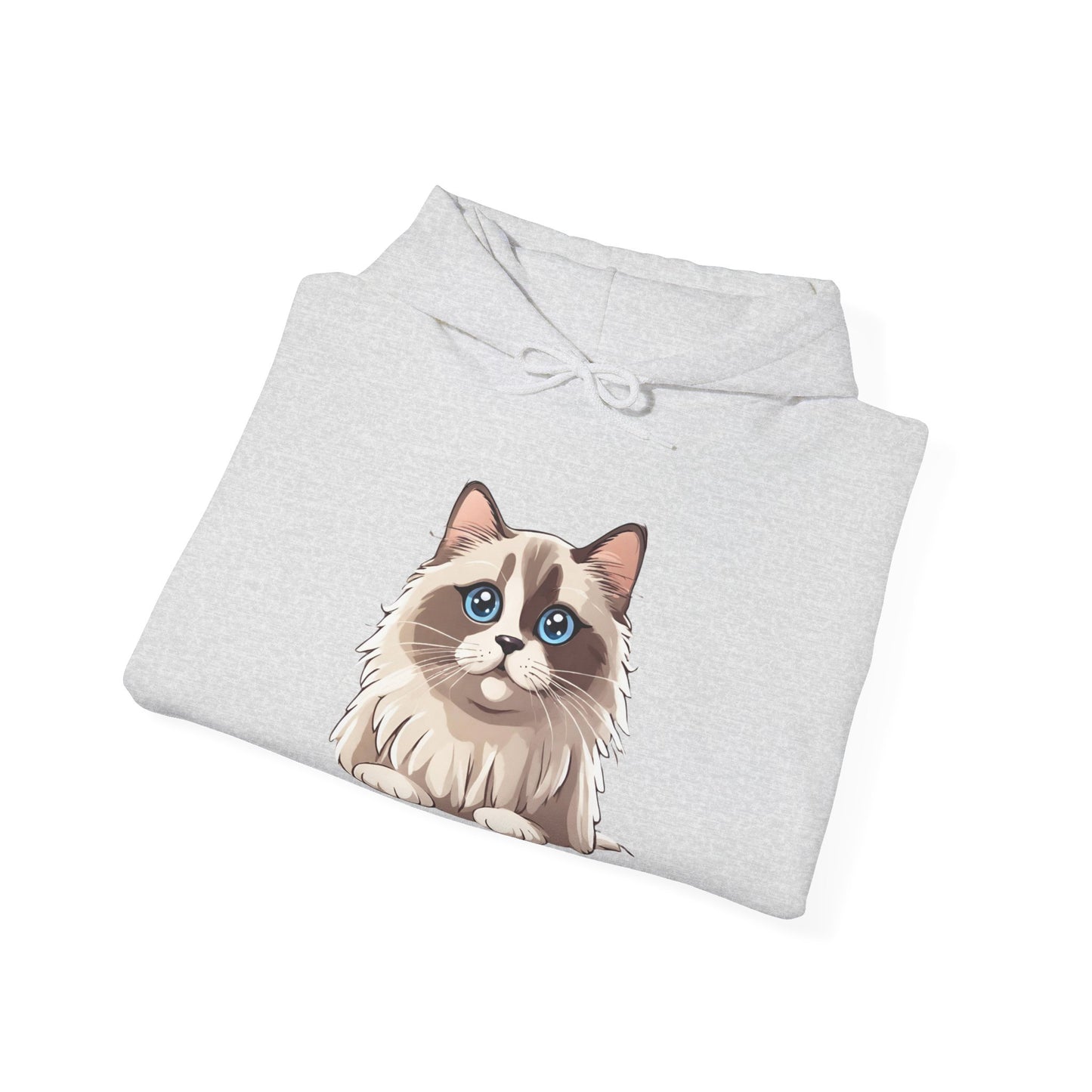 Ragdoll  Cat Hoodie  Life is Better With Fur Heavy Blend™ Hooded Sweatshirt, Cat Hoodie, Cat Lover Hoodie