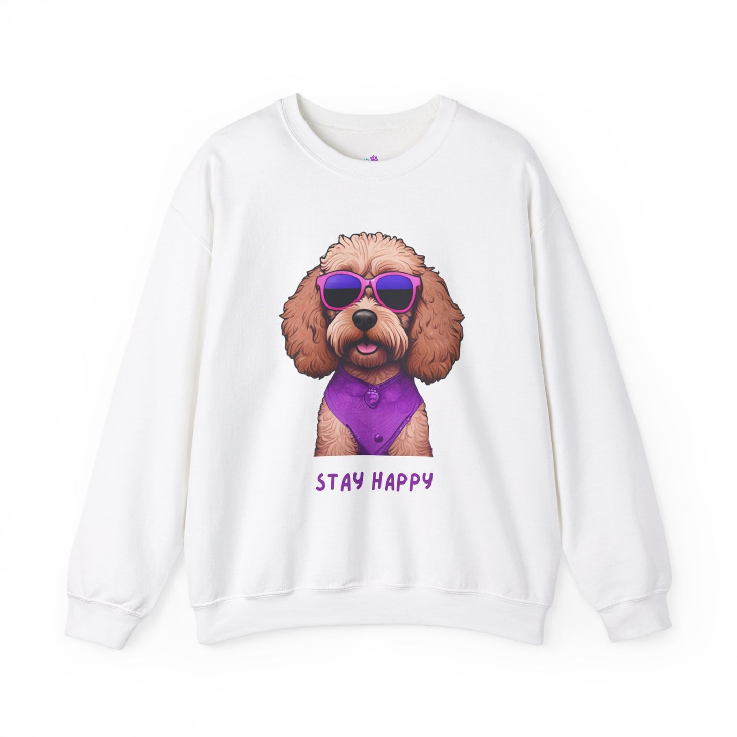 Dog Sweatshirt Cute Cockapoo Dog Lover Unisex Heavy Blend™ Crewneck Sweatshirt