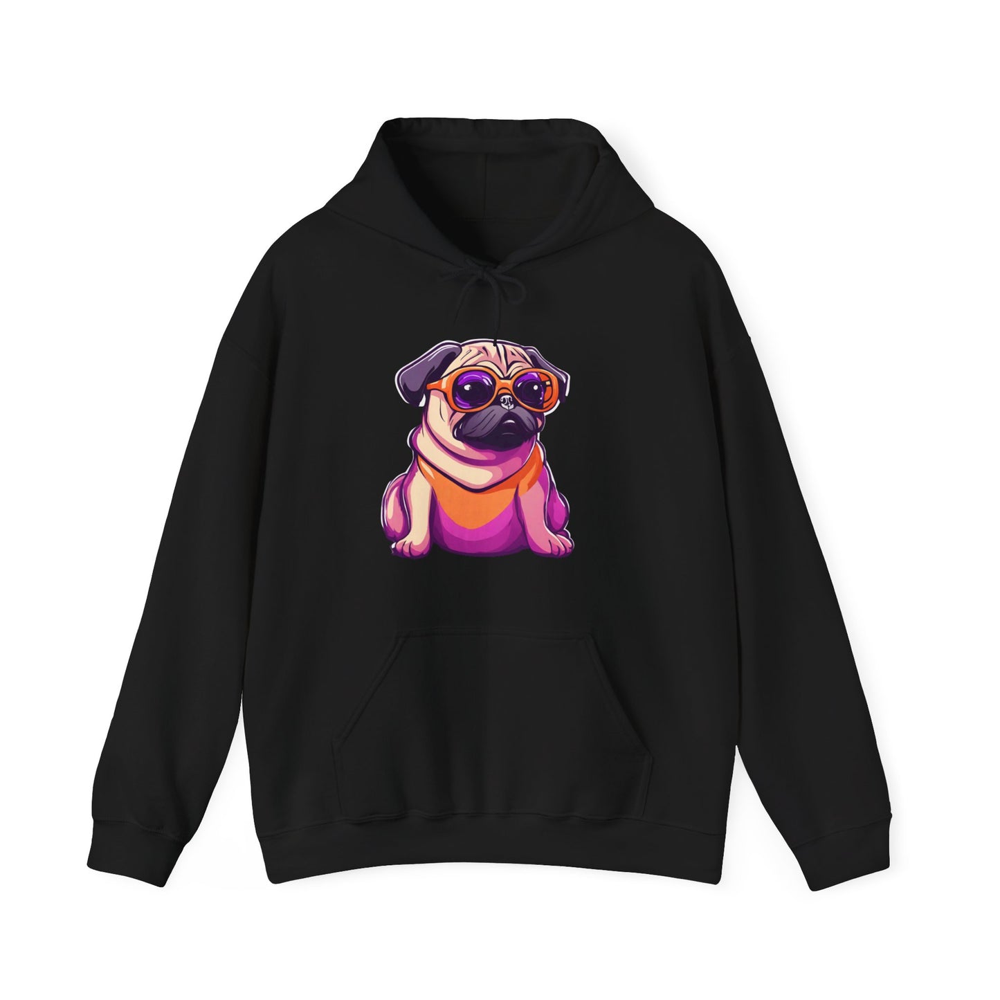 Cool Sassy Pug Unisex Heavy Blend™ Hooded Sweatshirt