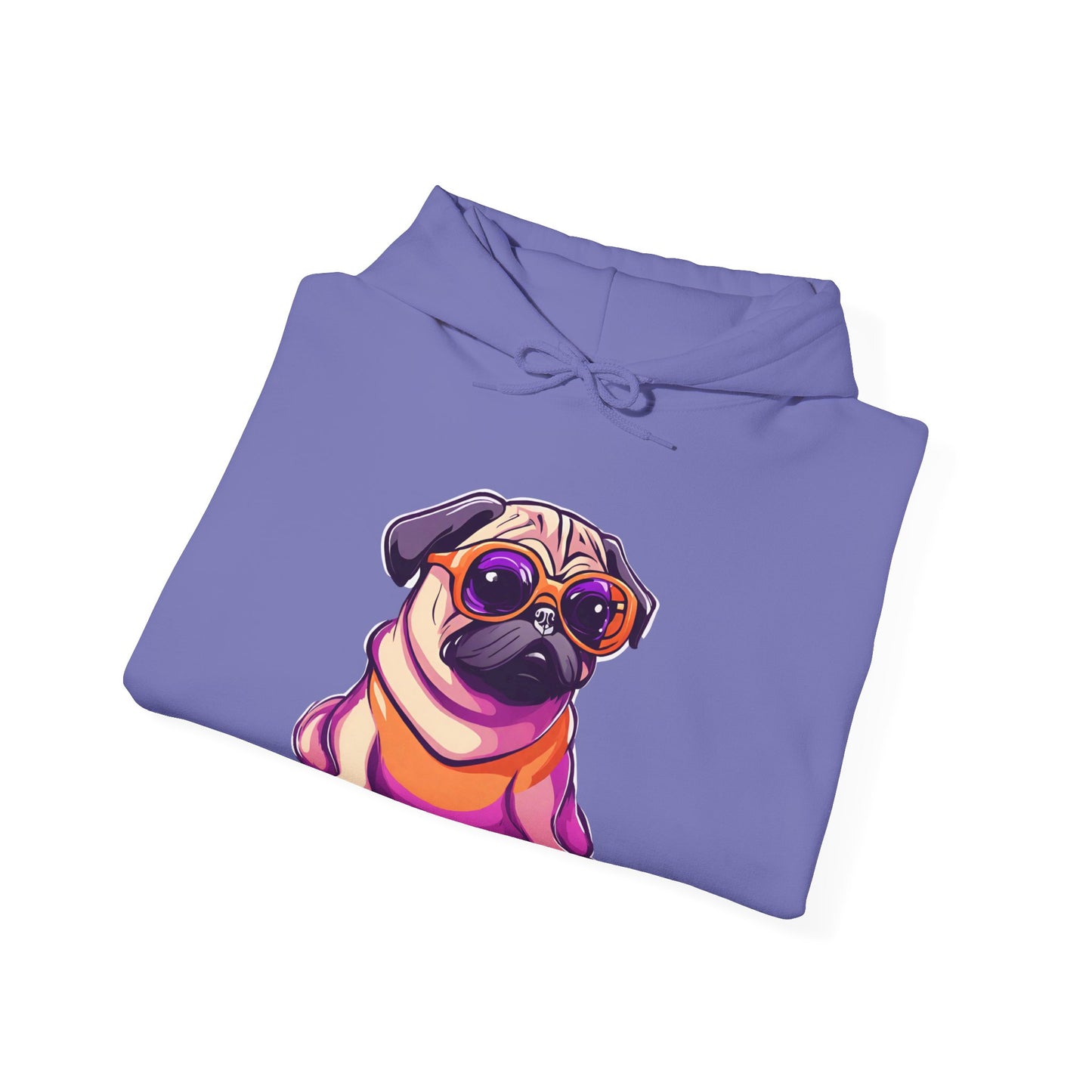 Cool Sassy Pug Unisex Heavy Blend™ Hooded Sweatshirt