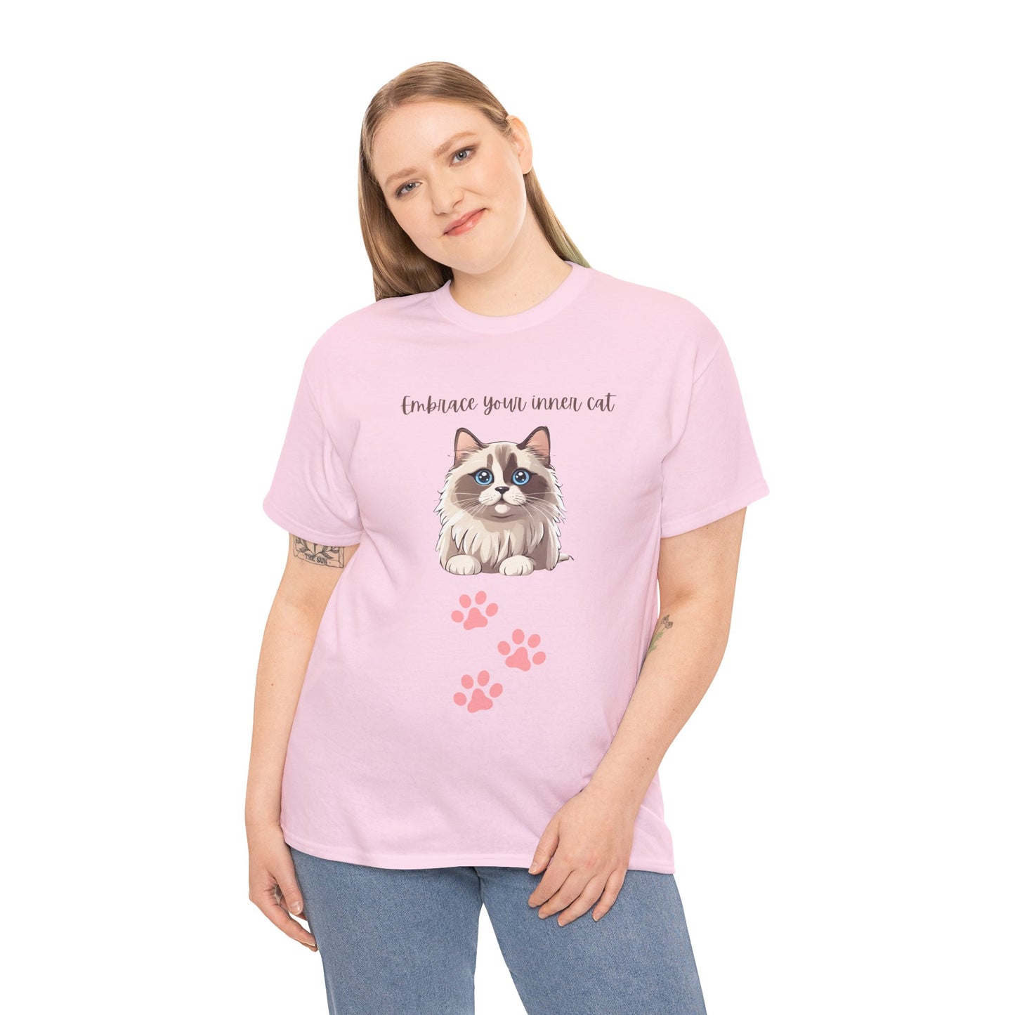 Ragdoll Cat T-Shirt Embrace Your Inner Cat Unisex Jersey Short Sleeve