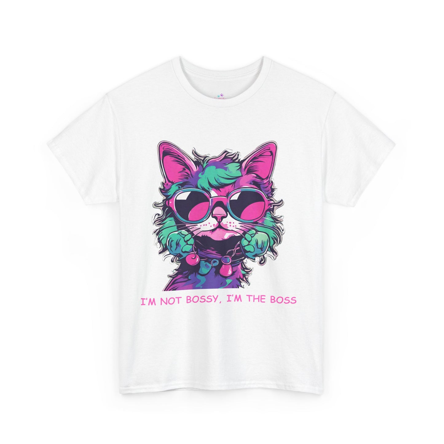 Cat T-Shirt, I'm not Bossy , I'm the Boss Unisex Jersey Short Sleeve Cat T-Shirt