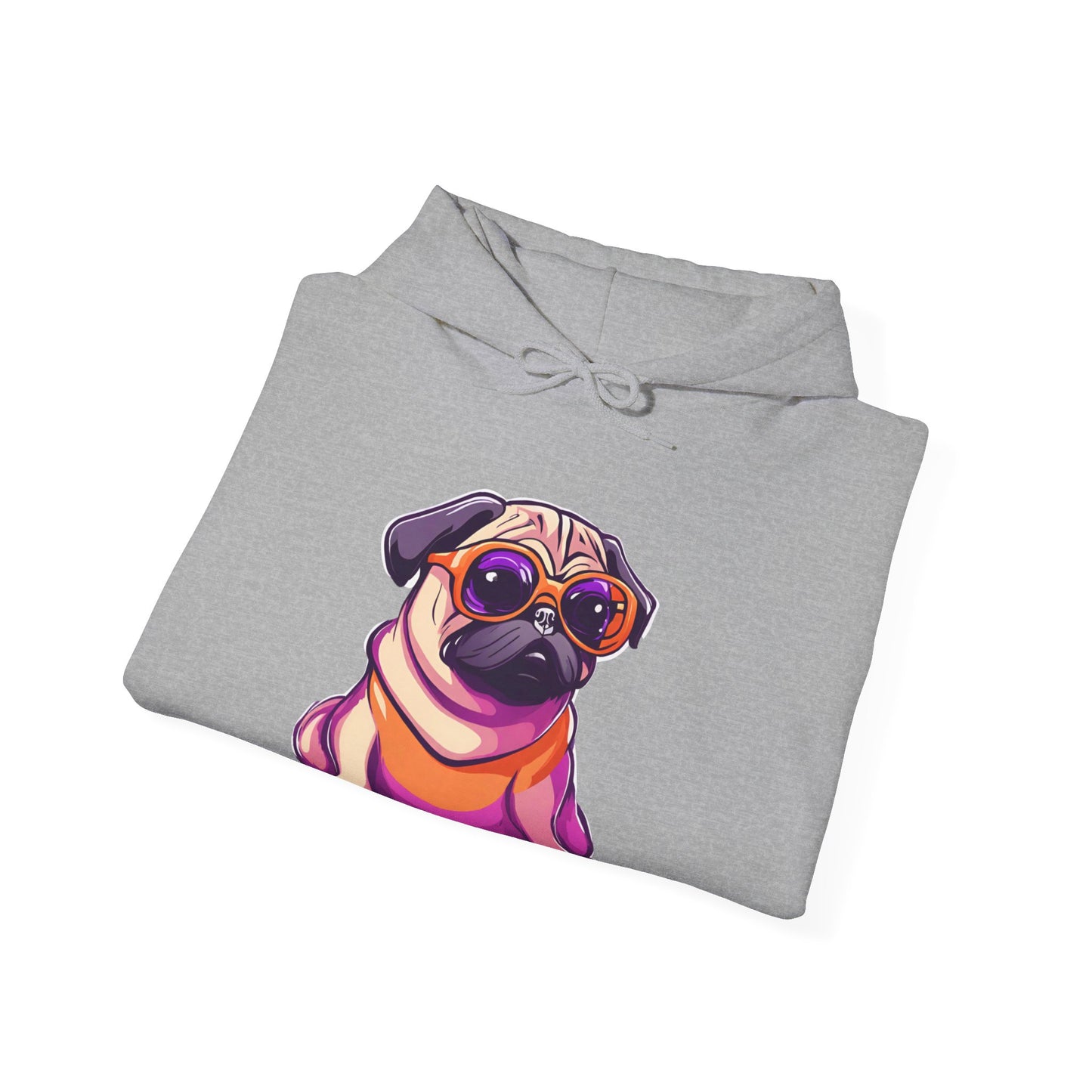 Cool Sassy Pug Unisex Heavy Blend™ Hooded Sweatshirt