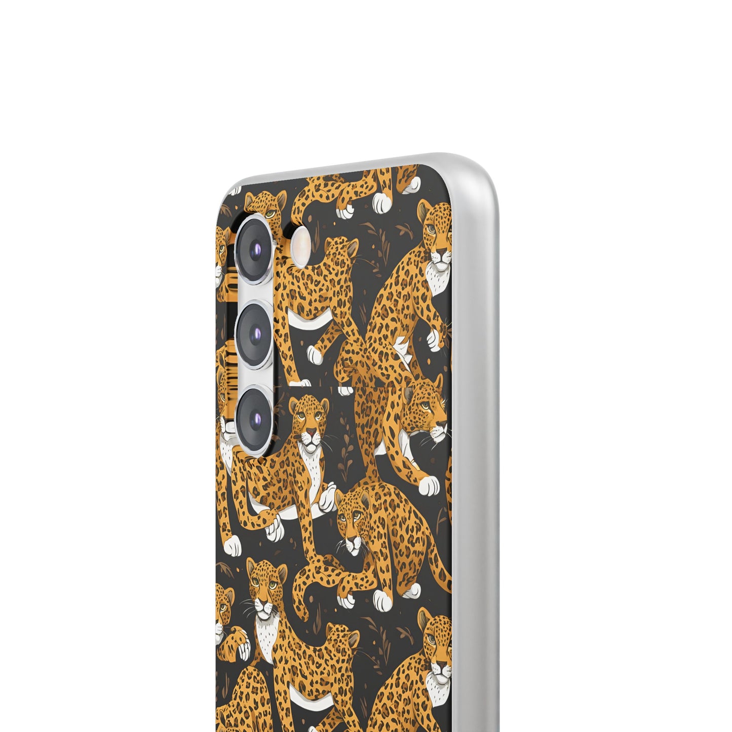 Leopard Phone Case, iPhone 15 14 13 , Samsung Galaxy Pixel Protective Case,Cat Lover Gift, Cat Lover Phone Case.Gift for Her, Gift for Mom